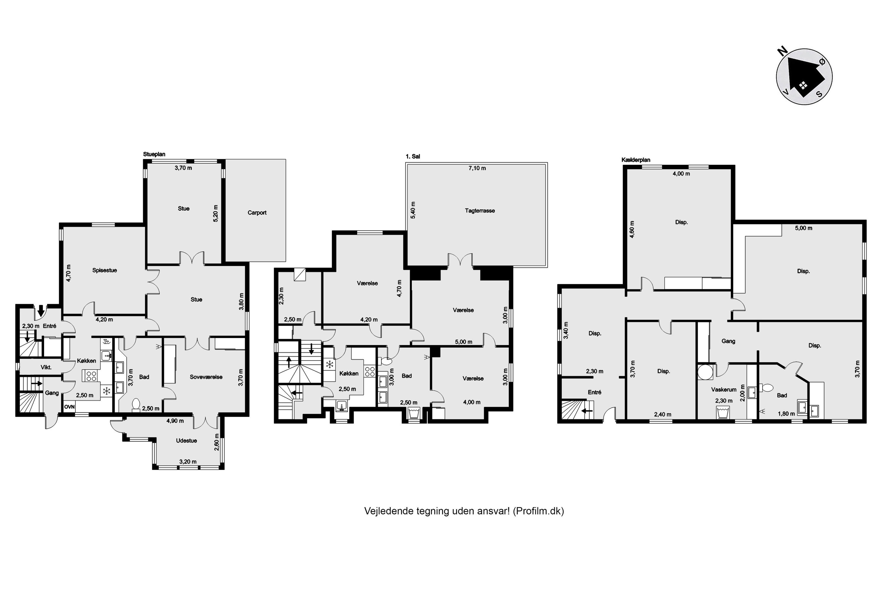 Plantegninger billede af Søndergade 40, 7600 Struer