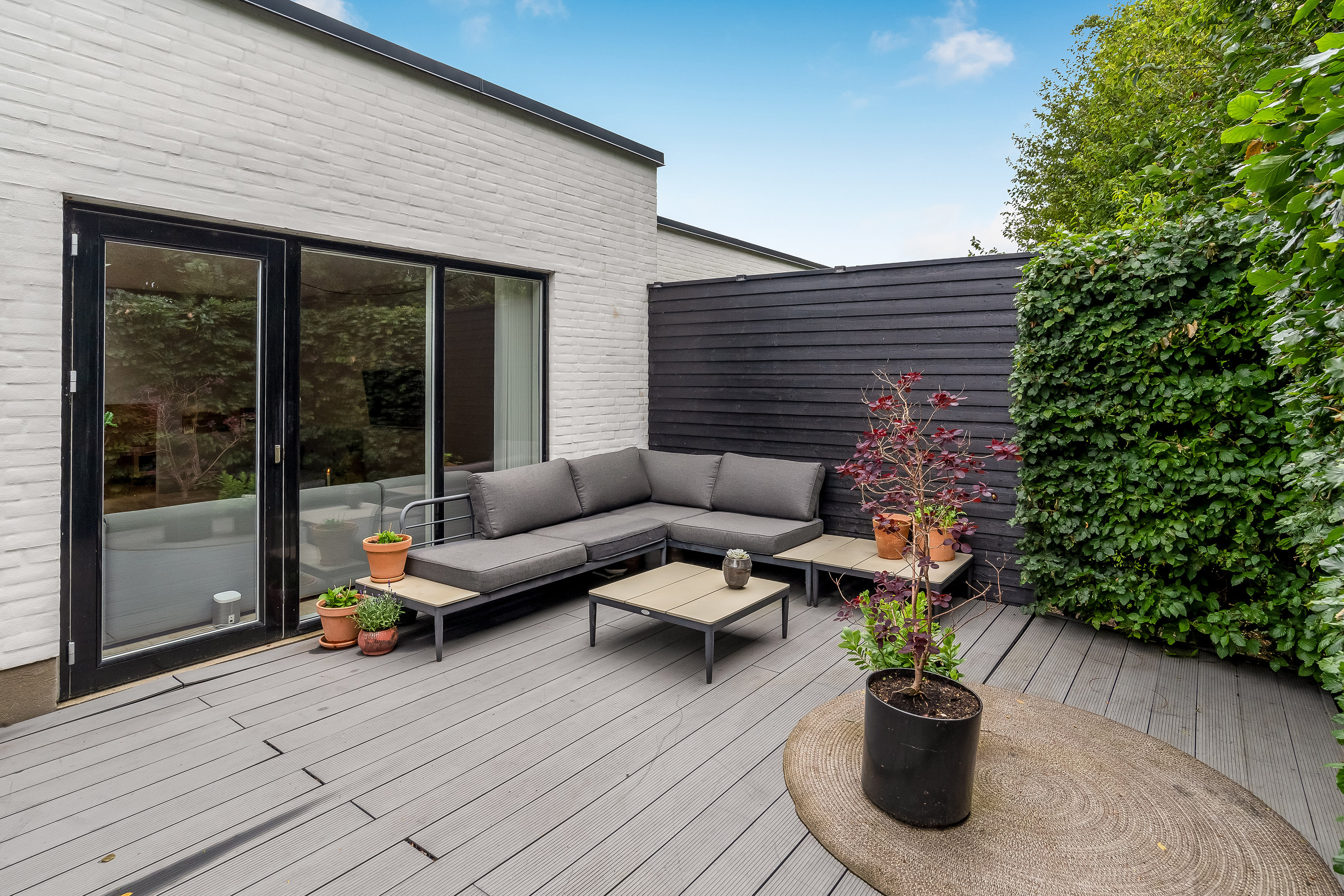 Miniaturebillede 1: baghave. Billede af Tingagervænget 25, Mejdal, 7500 Holstebro