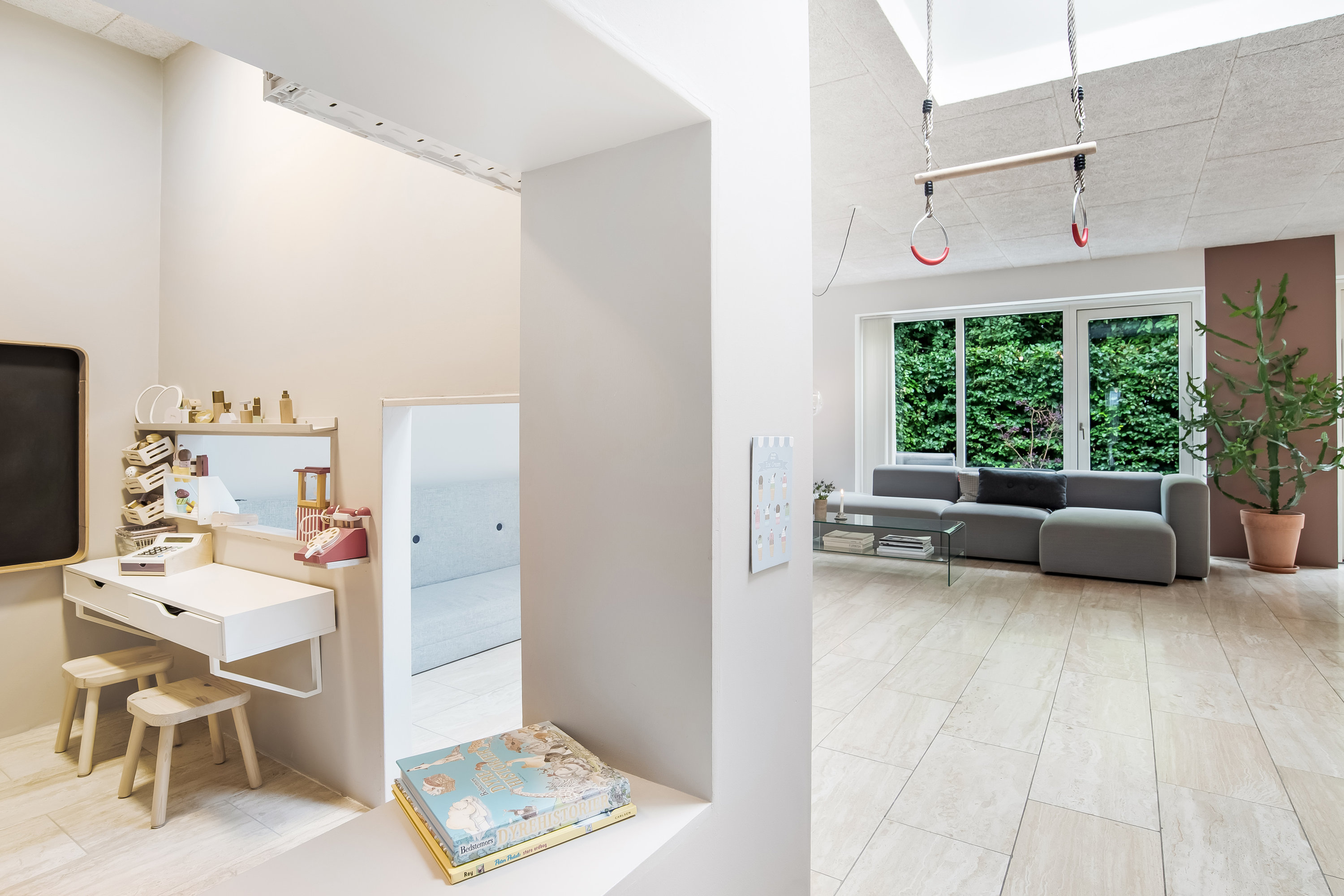 Fremhævet stue billede i fuldskærmstilstand. Billede af Tingagervænget 25, Mejdal, 7500 Holstebro