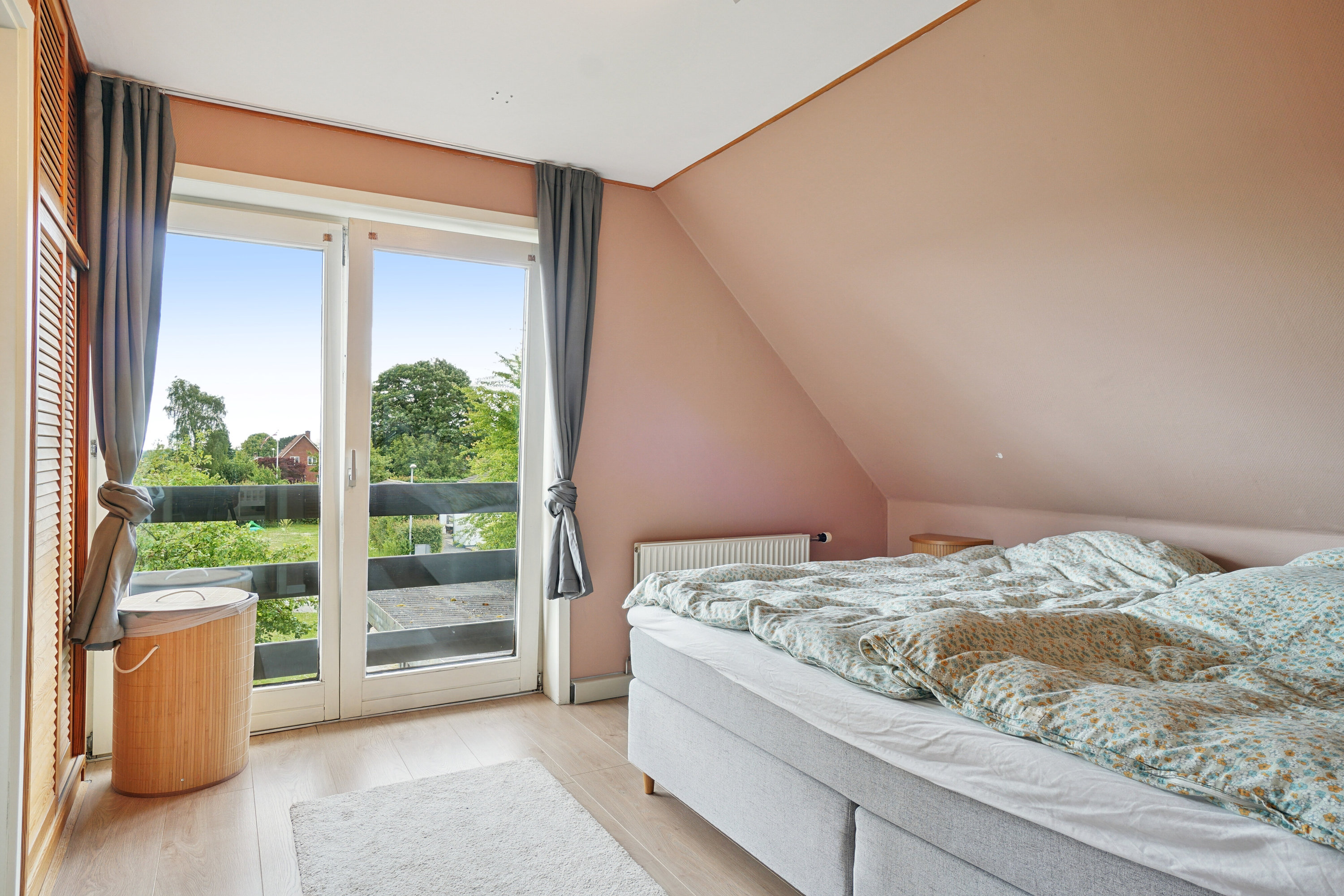 Fremhævet soveværelse billede i fuldskærmstilstand. Billede af Hedebogade 9, 8722 Hedensted