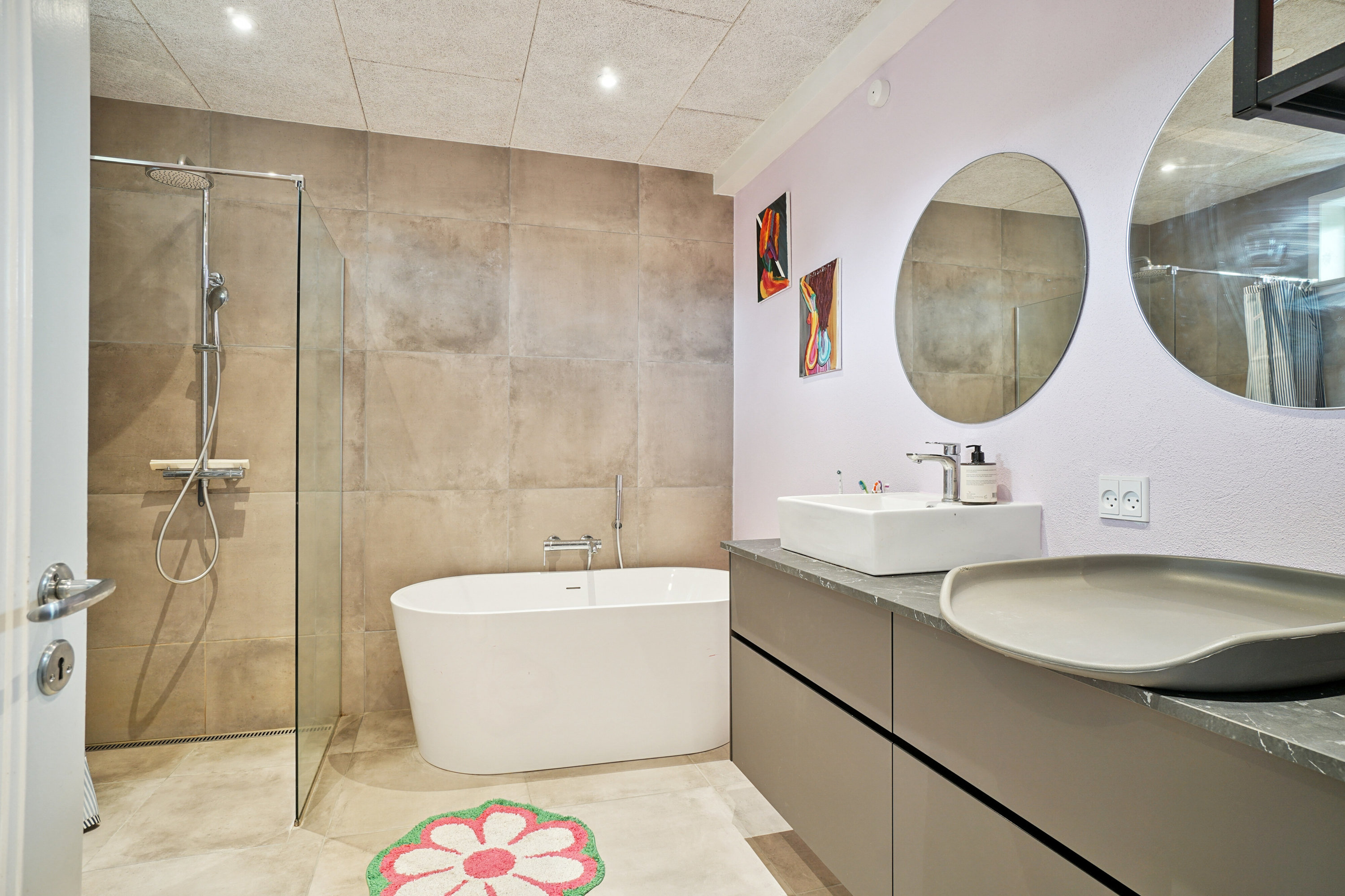 Fremhævet badeværelse billede i fuldskærmstilstand. Billede af Hedebogade 9, 8722 Hedensted