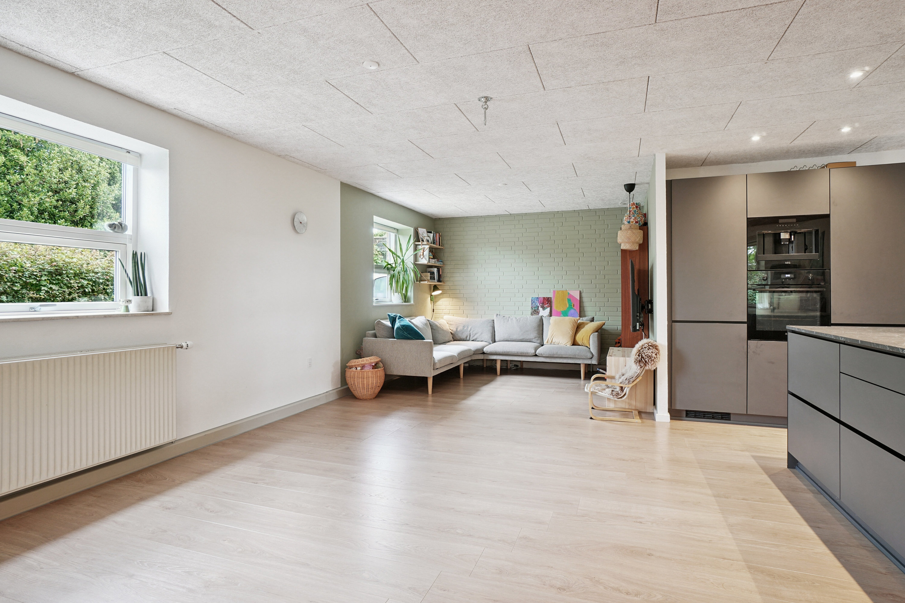 Fremhævet stue billede i fuldskærmstilstand. Billede af Hedebogade 9, 8722 Hedensted