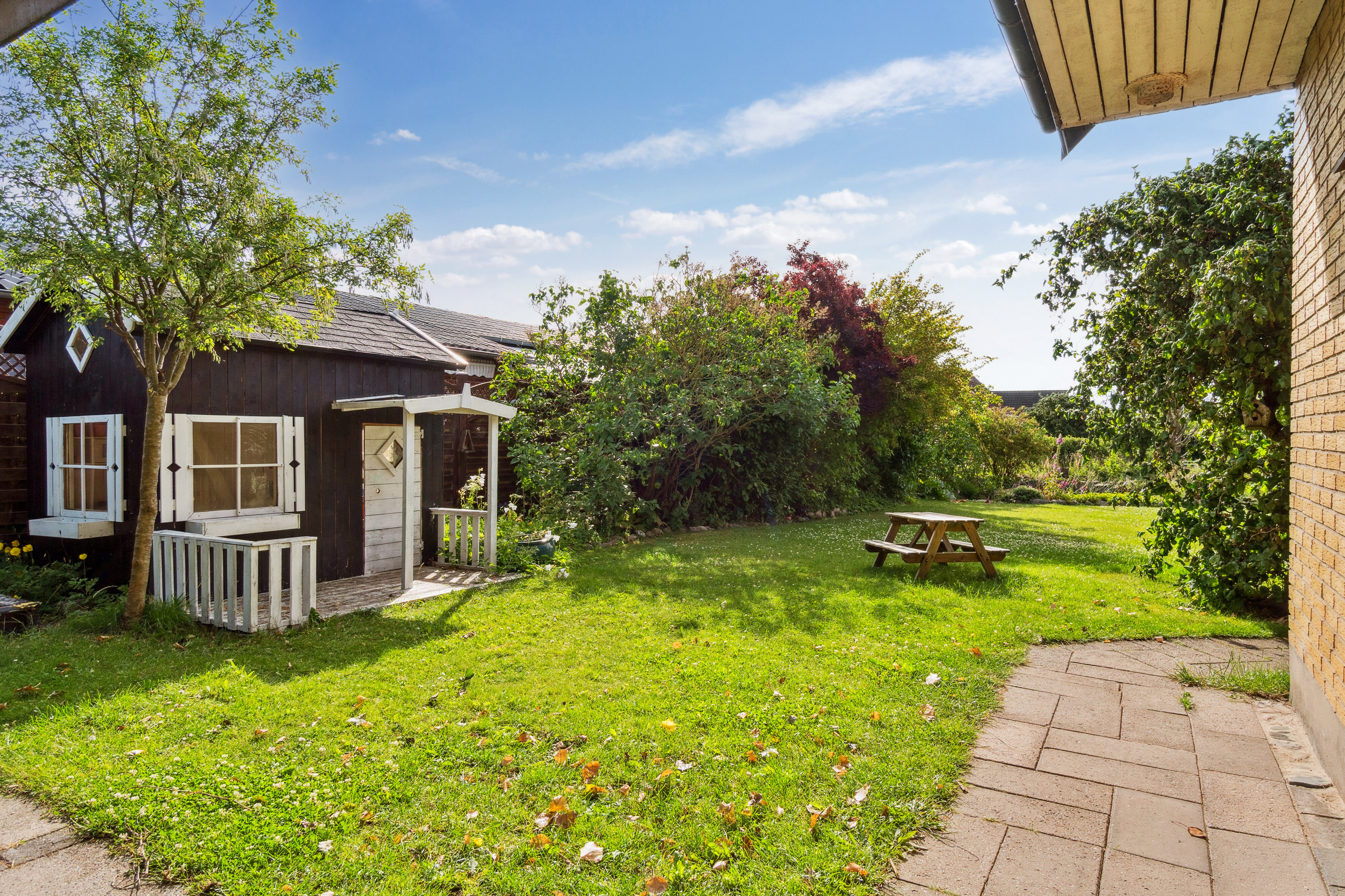 Fremhævet have billede i fuldskærmstilstand. Billede af Hedebogade 9, 8722 Hedensted