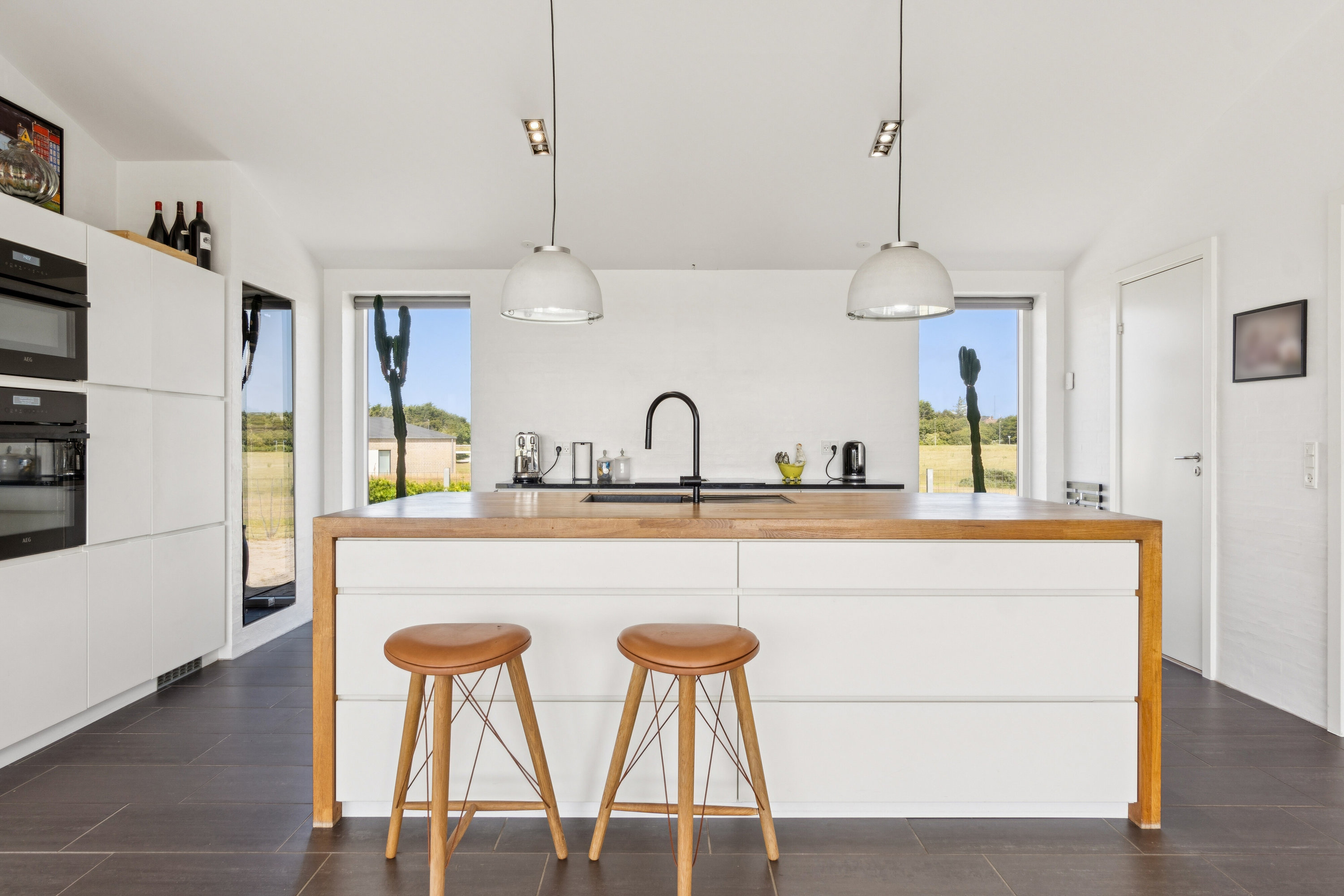 Fremhævet køkken billede i fuldskærmstilstand. Billede af Brunbjerg Skrænt 12, 7730 Hanstholm