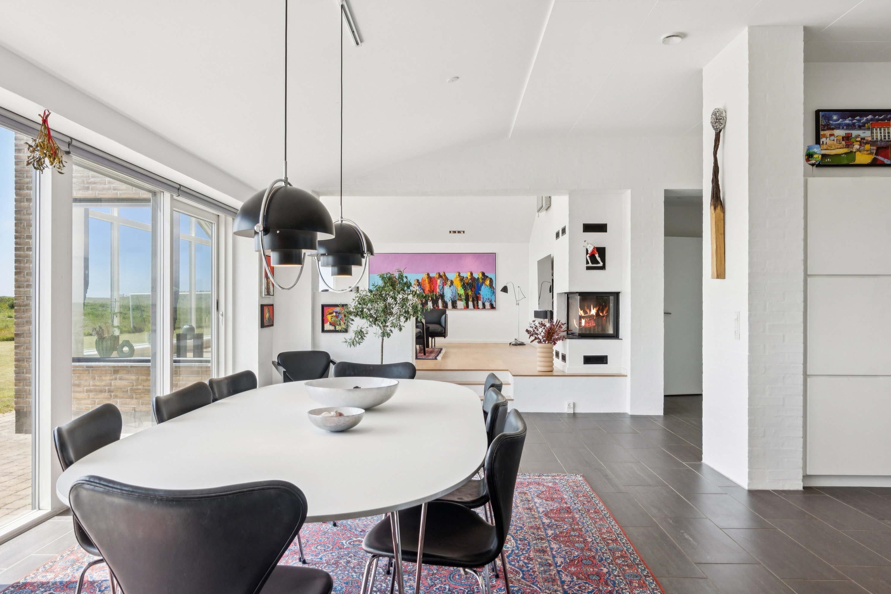 Fremhævet spisestue billede i fuldskærmstilstand. Billede af Brunbjerg Skrænt 12, 7730 Hanstholm