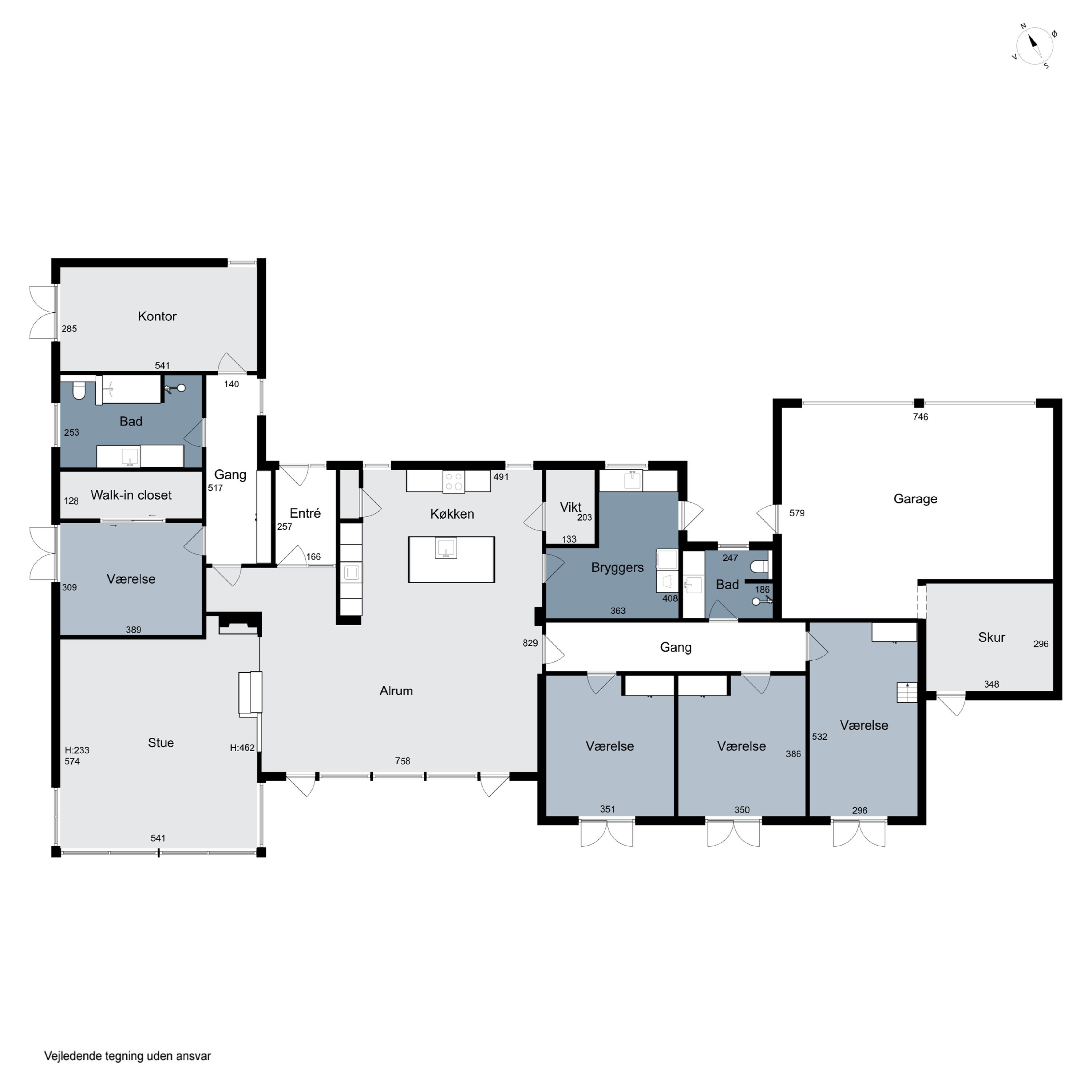 Plantegninger billede af Brunbjerg Skrænt 12, 7730 Hanstholm