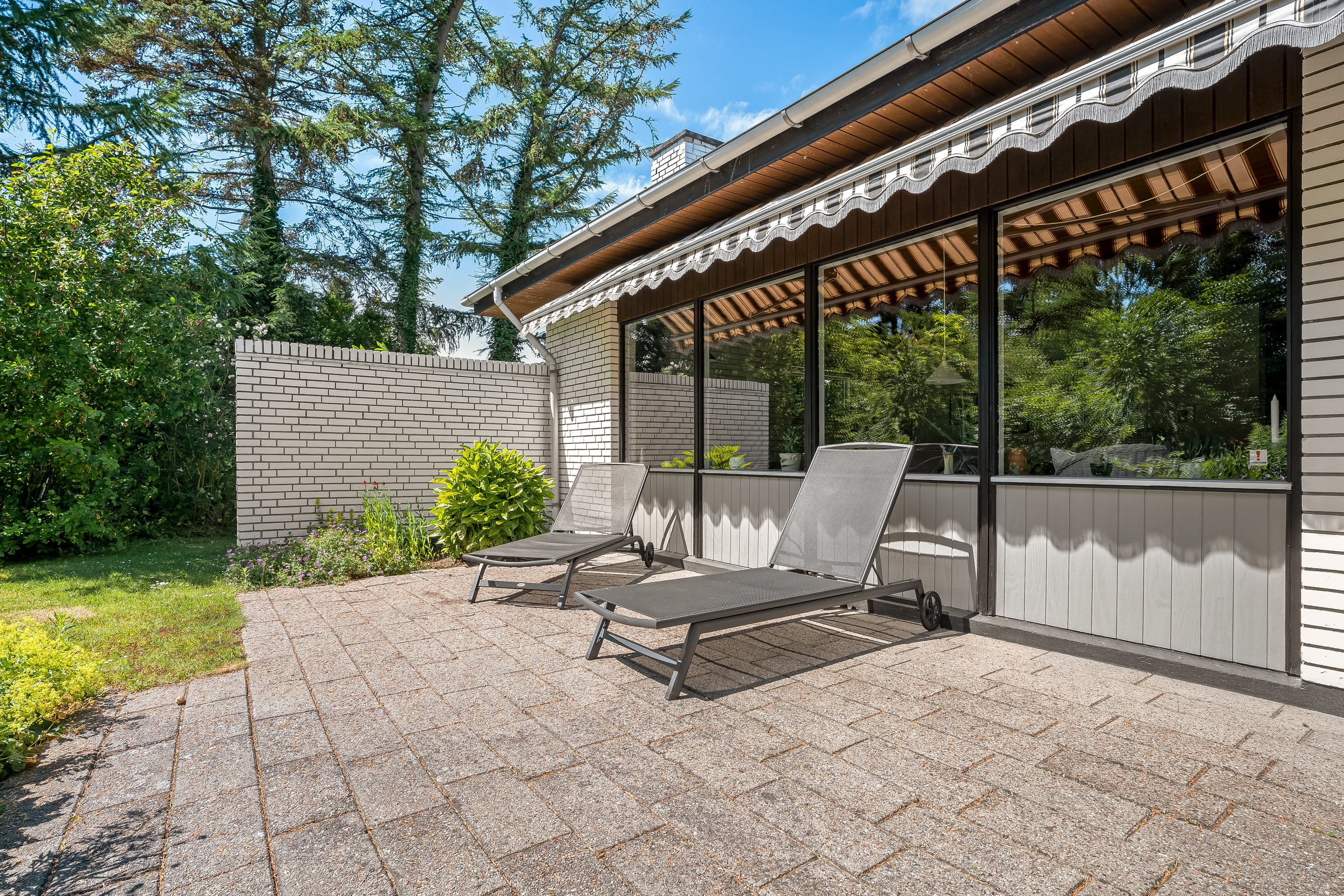 Fremhævet terrasse billede i fuldskærmstilstand. Billede af Valmuevej 7, 4900 Nakskov