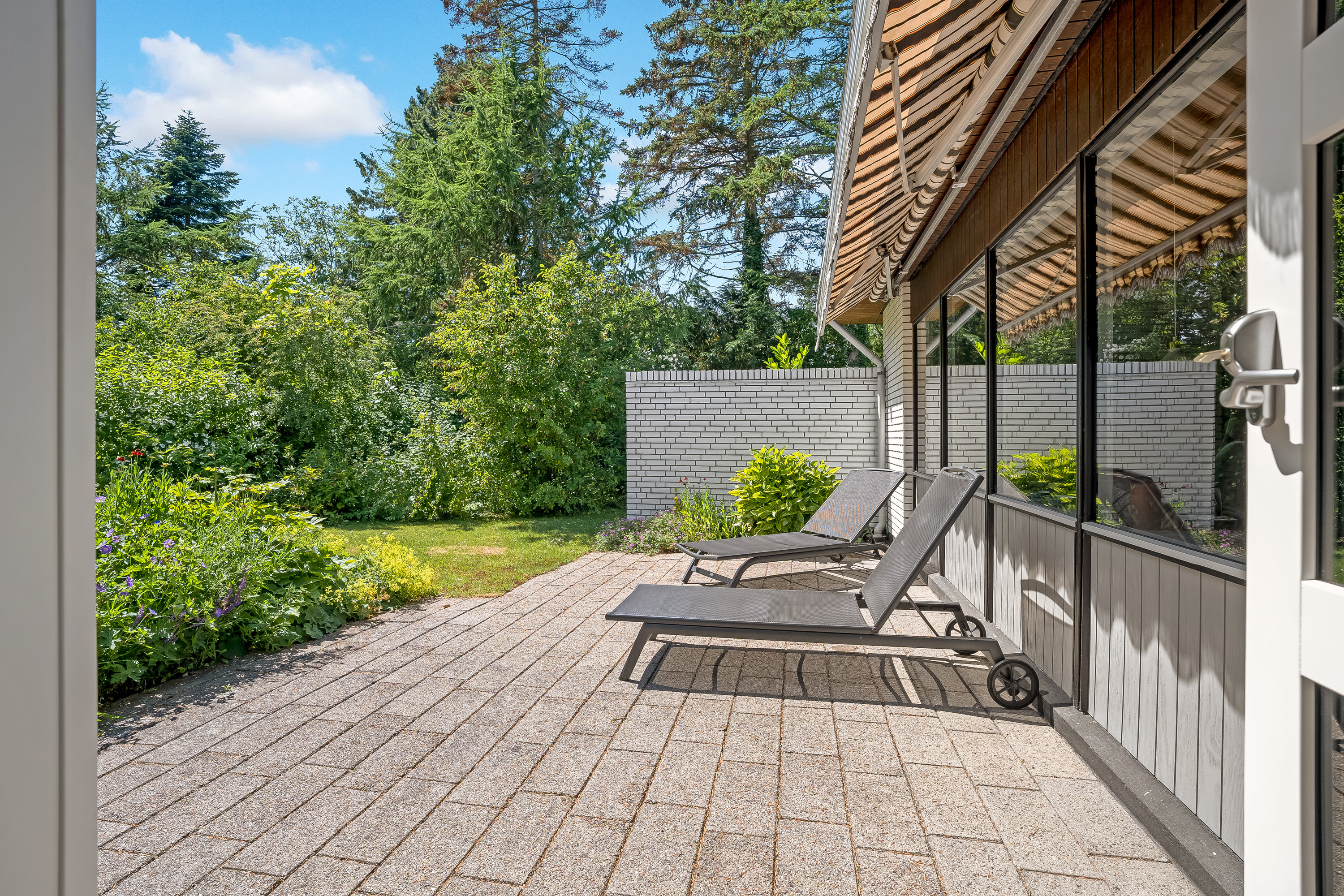 Fremhævet terrasse billede i fuldskærmstilstand. Billede af Valmuevej 7, 4900 Nakskov