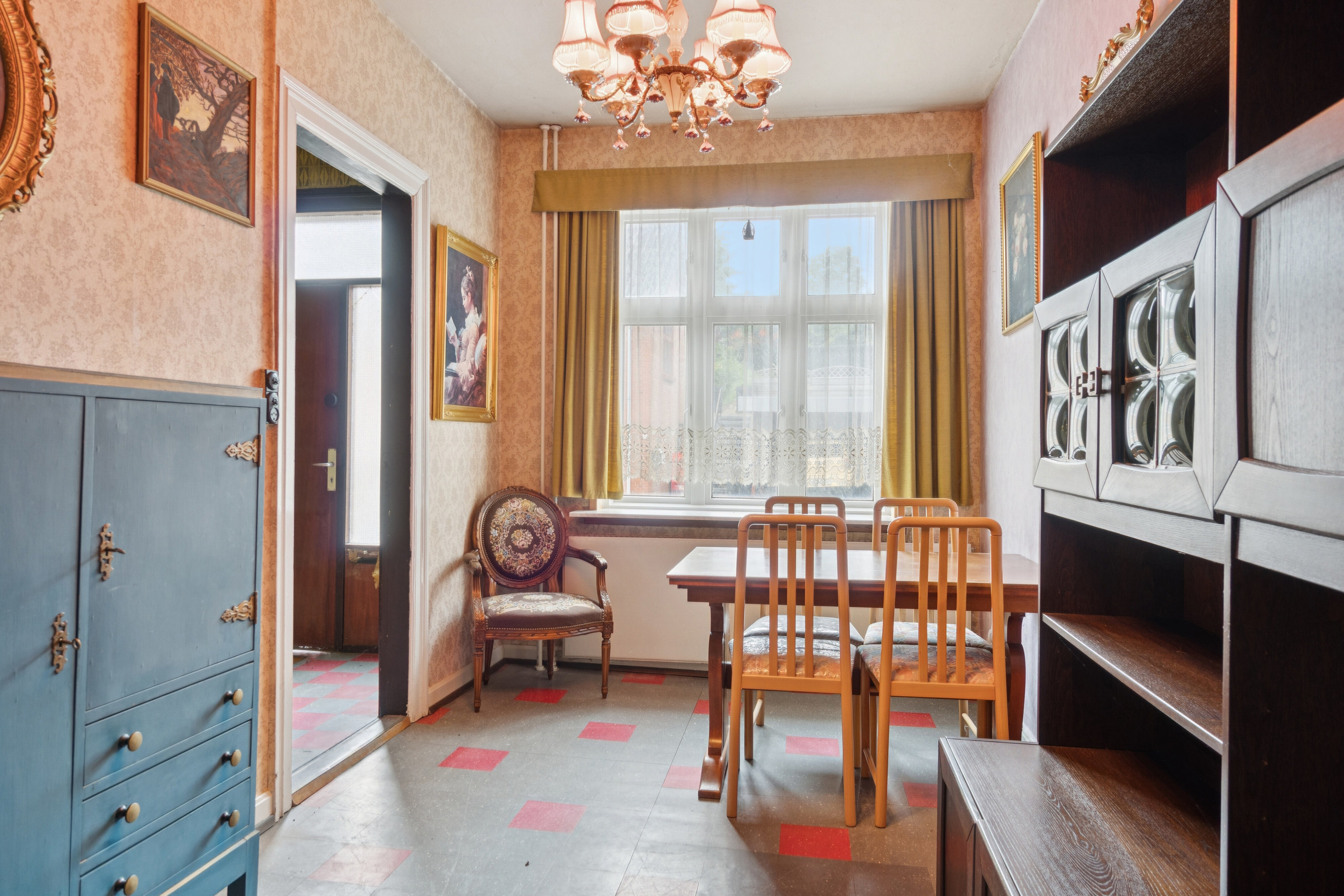 Fremhævet spisestue billede i fuldskærmstilstand. Billede af Vestergade 25, 6040 Egtved