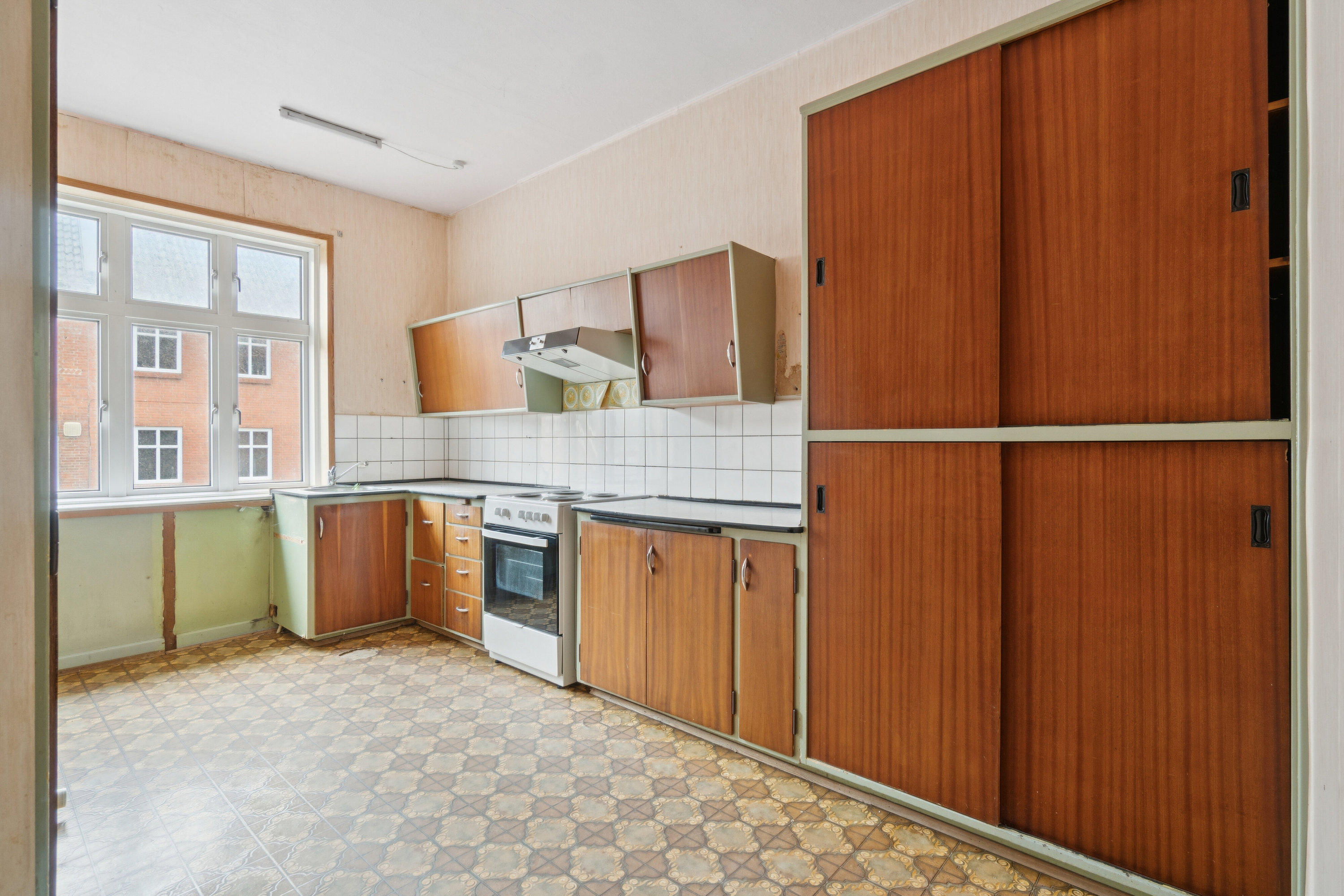 Fremhævet køkken billede i fuldskærmstilstand. Billede af Vestergade 25, 6040 Egtved