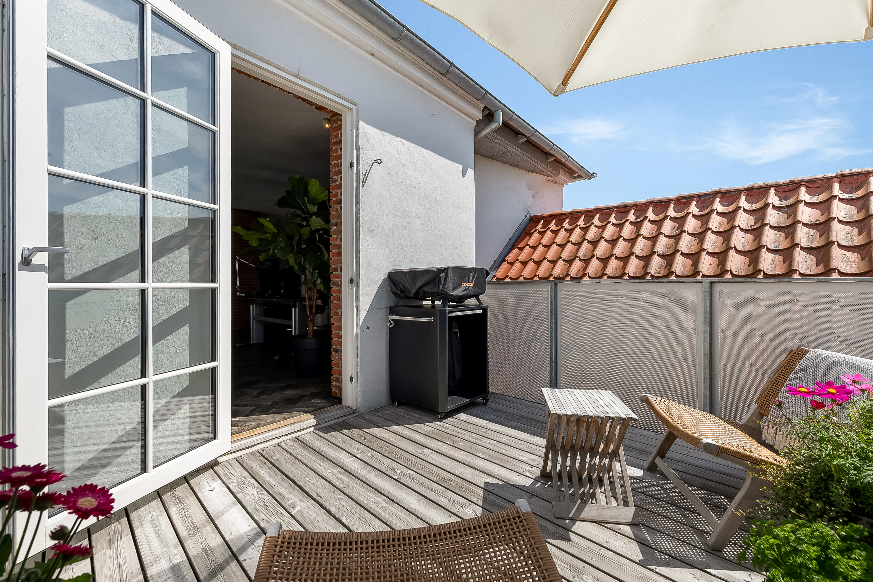 Fremhævet altan billede i fuldskærmstilstand. Billede af Låsbygade 71A, 2., 6000 Kolding