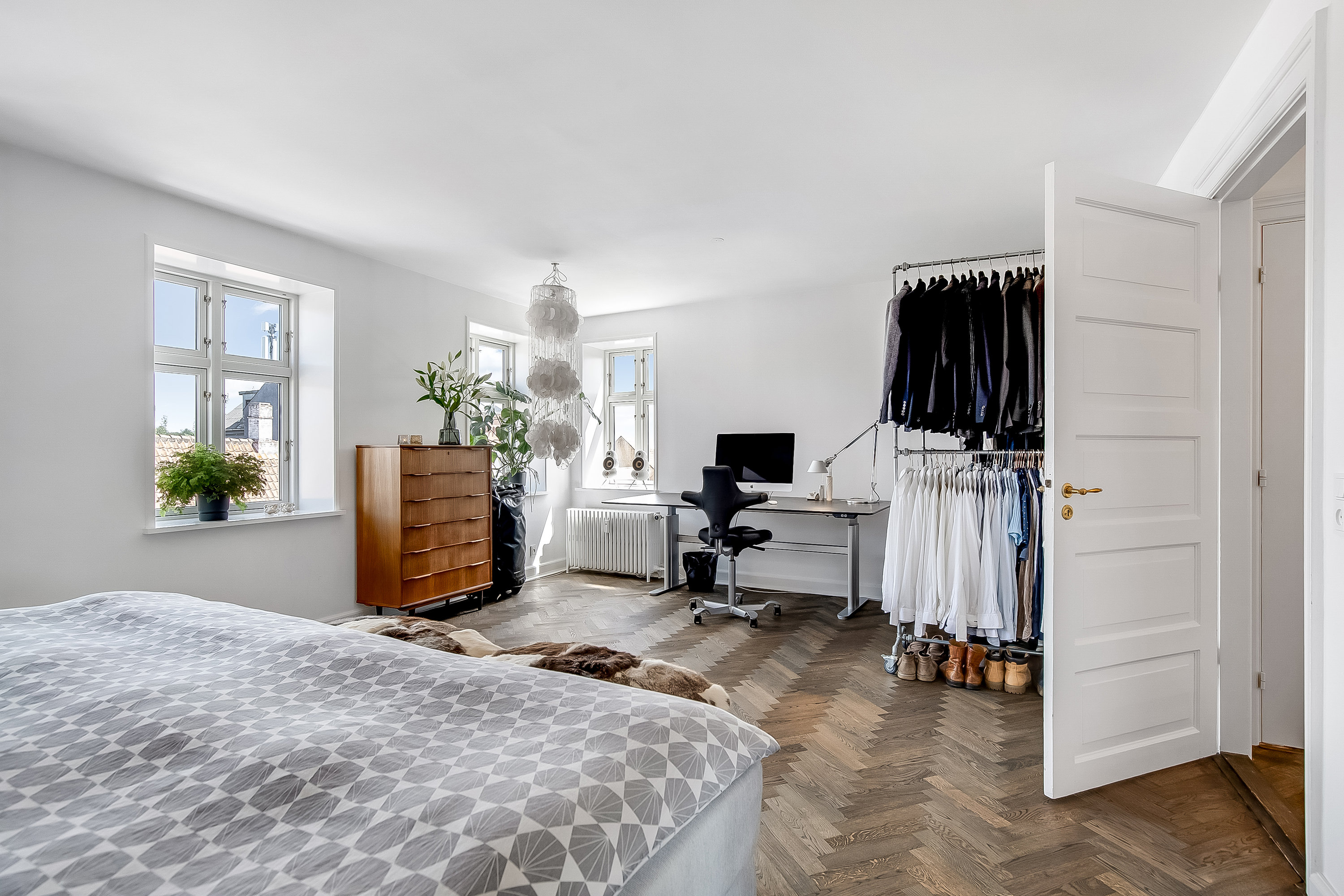 Fremhævet soveværelse billede i fuldskærmstilstand. Billede af Låsbygade 71A, 2., 6000 Kolding