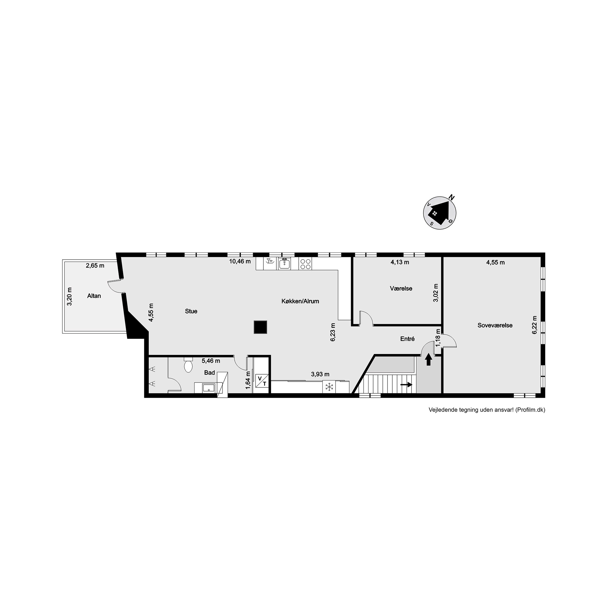 Plantegninger billede af Låsbygade 71A, 2., 6000 Kolding