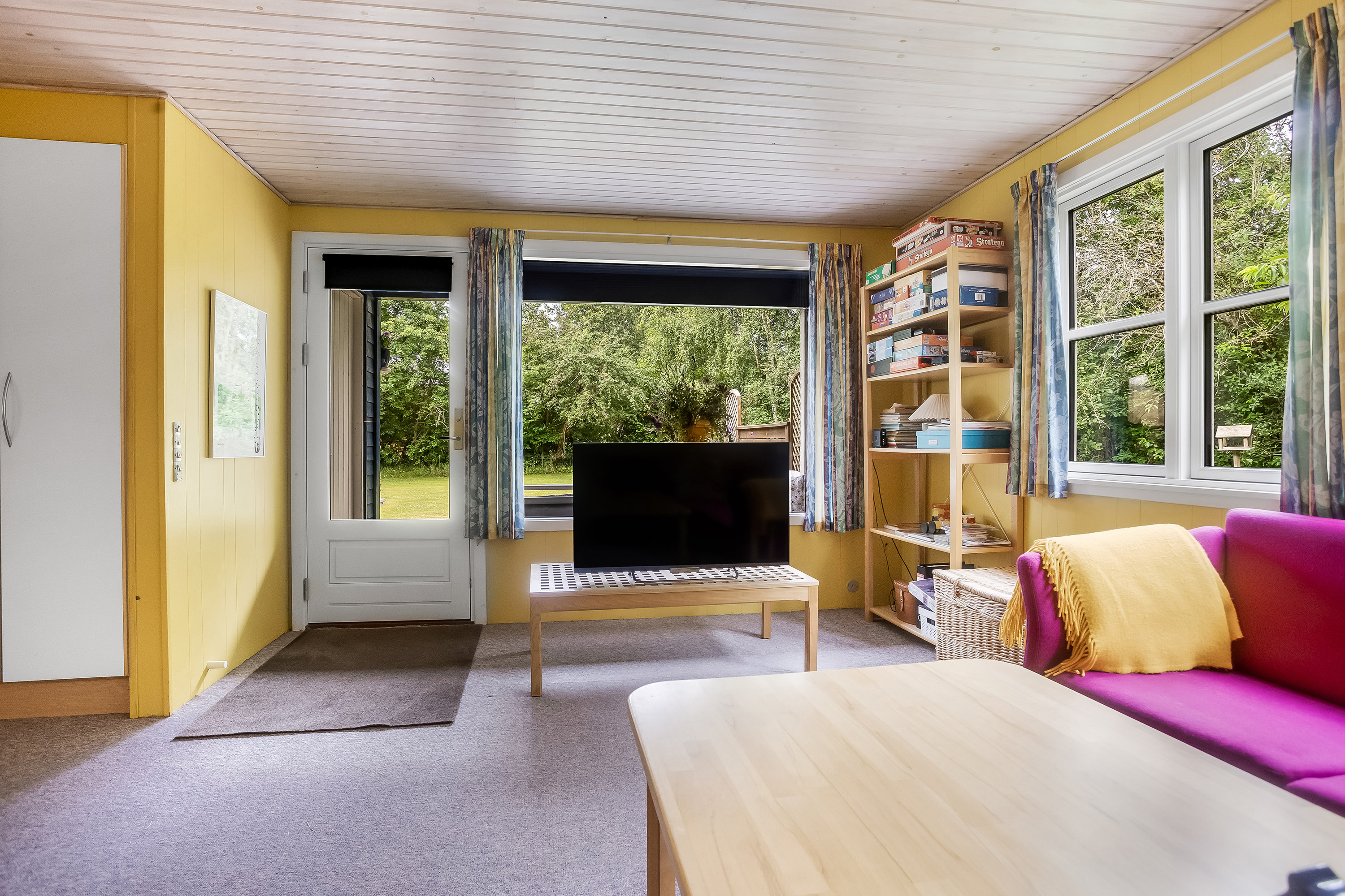 Fremhævet stue billede i fuldskærmstilstand. Billede af Skinnerstræde 8, Hummingen, 4983 Dannemare