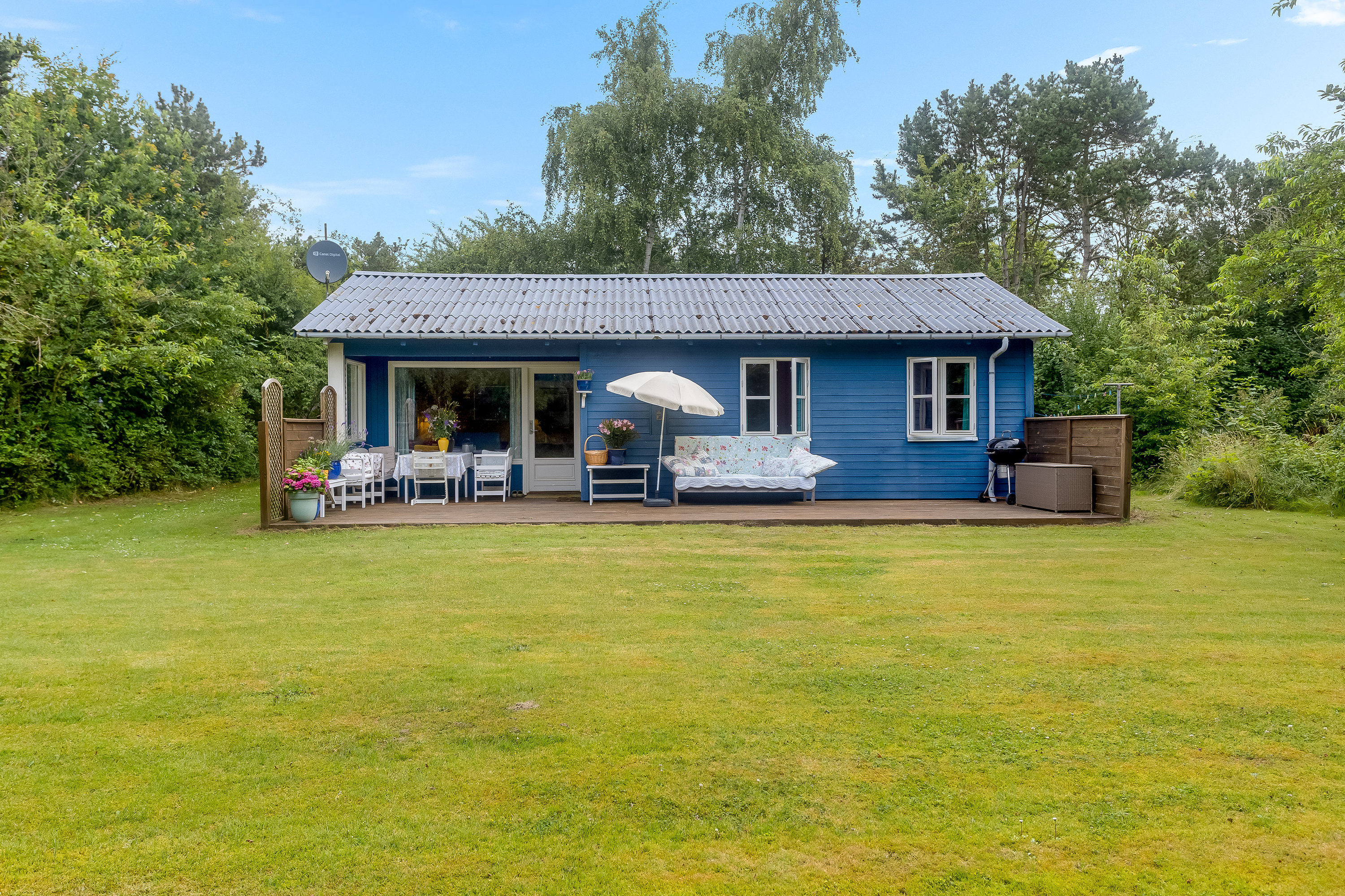 Fremhævet facade billede i fuldskærmstilstand. Billede af Skinnerstræde 8, Hummingen, 4983 Dannemare