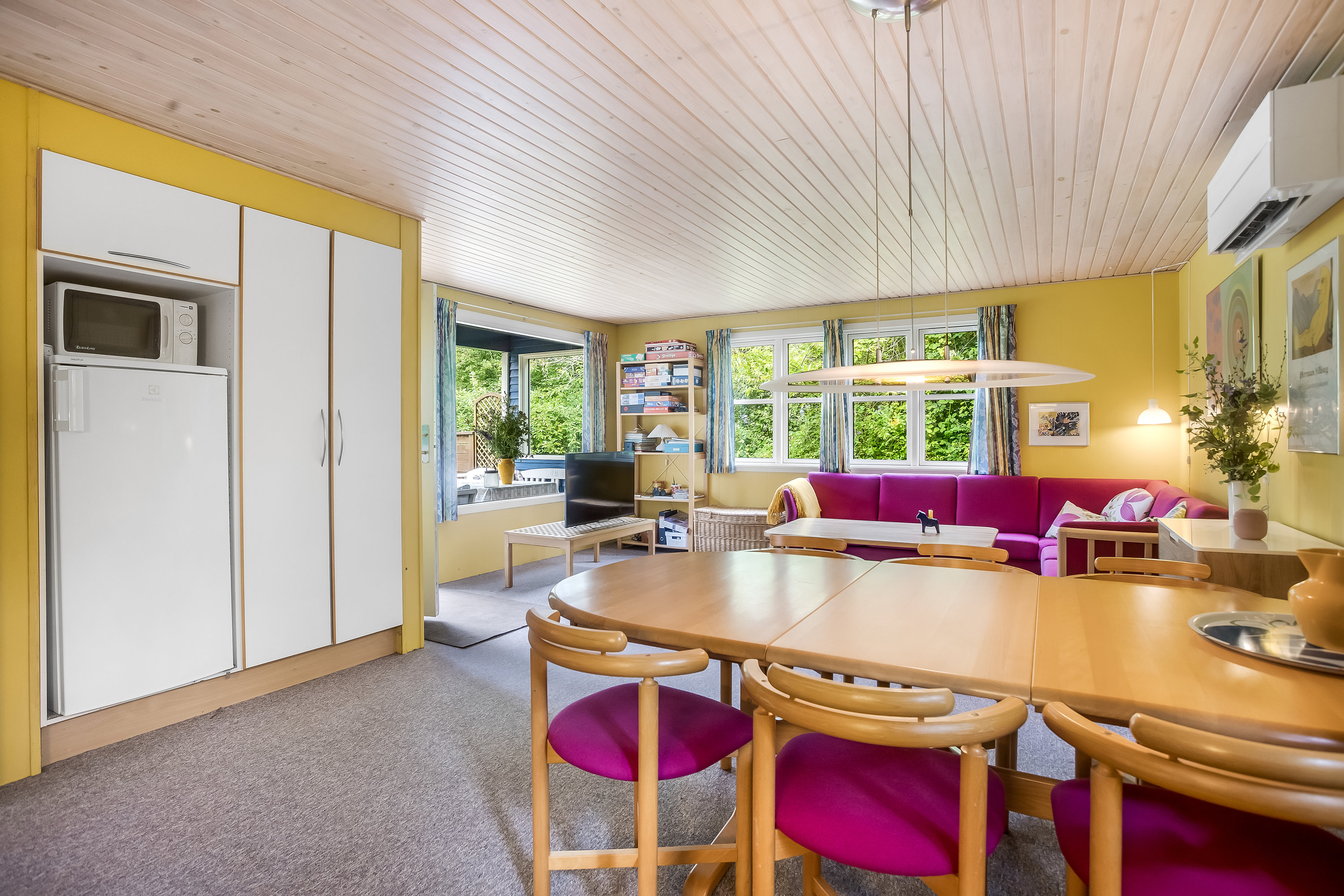 Miniaturebillede 2: stue. Billede af Skinnerstræde 8, Hummingen, 4983 Dannemare