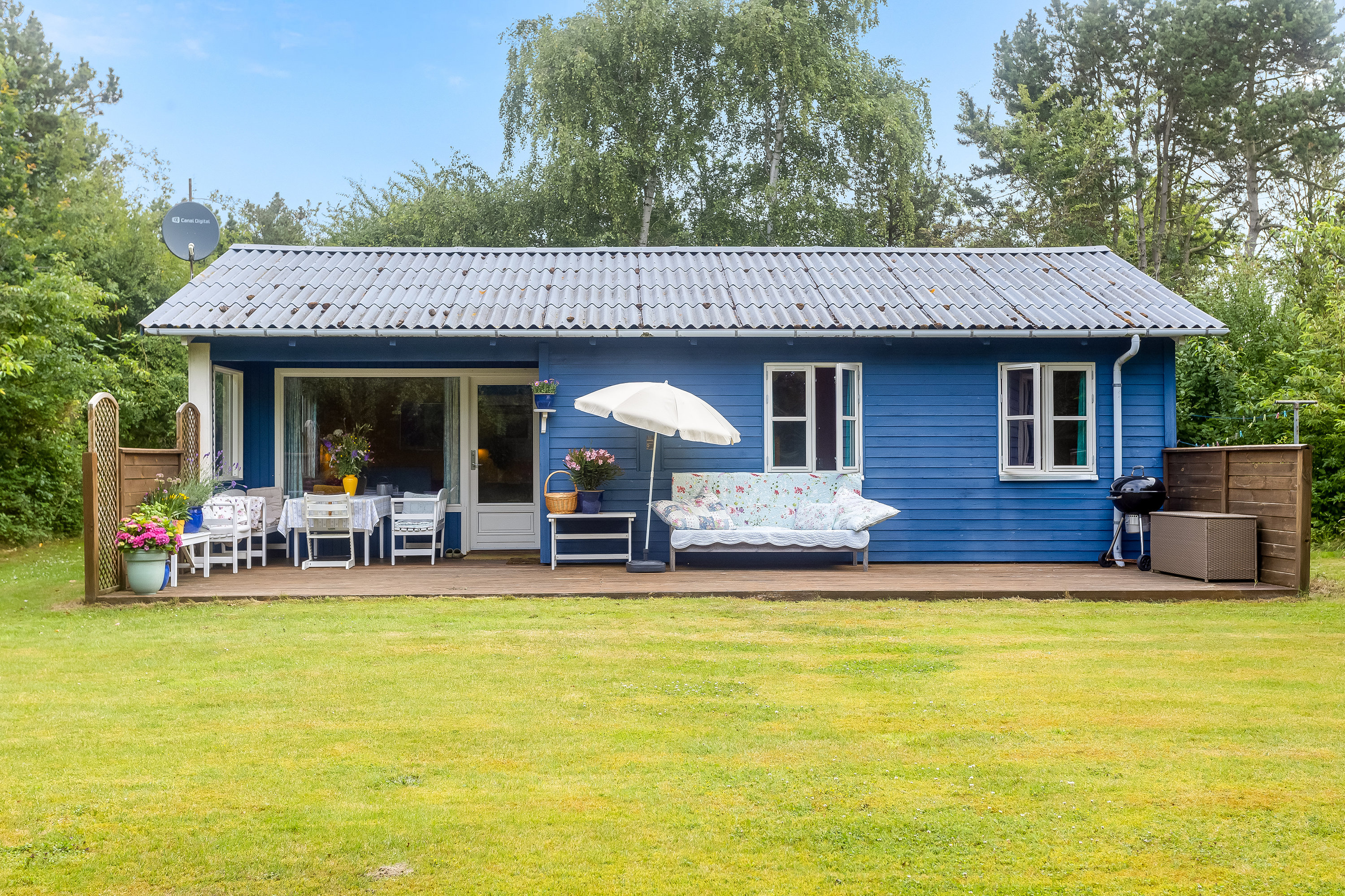 Fritidshus: Facade på Skinnerstræde 8, Hummingen, 4983 Dannemare