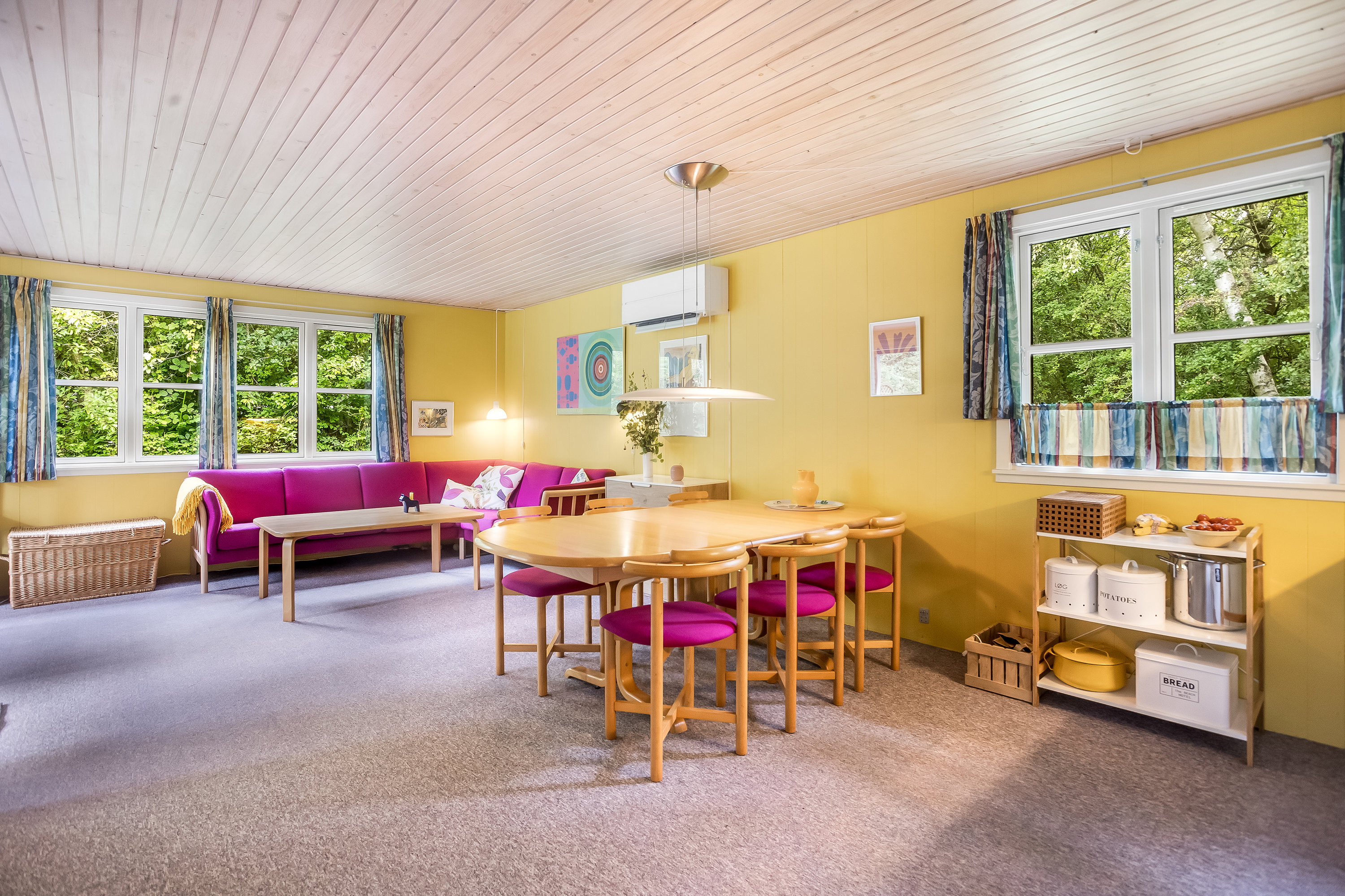 Fremhævet stue billede i fuldskærmstilstand. Billede af Skinnerstræde 8, Hummingen, 4983 Dannemare