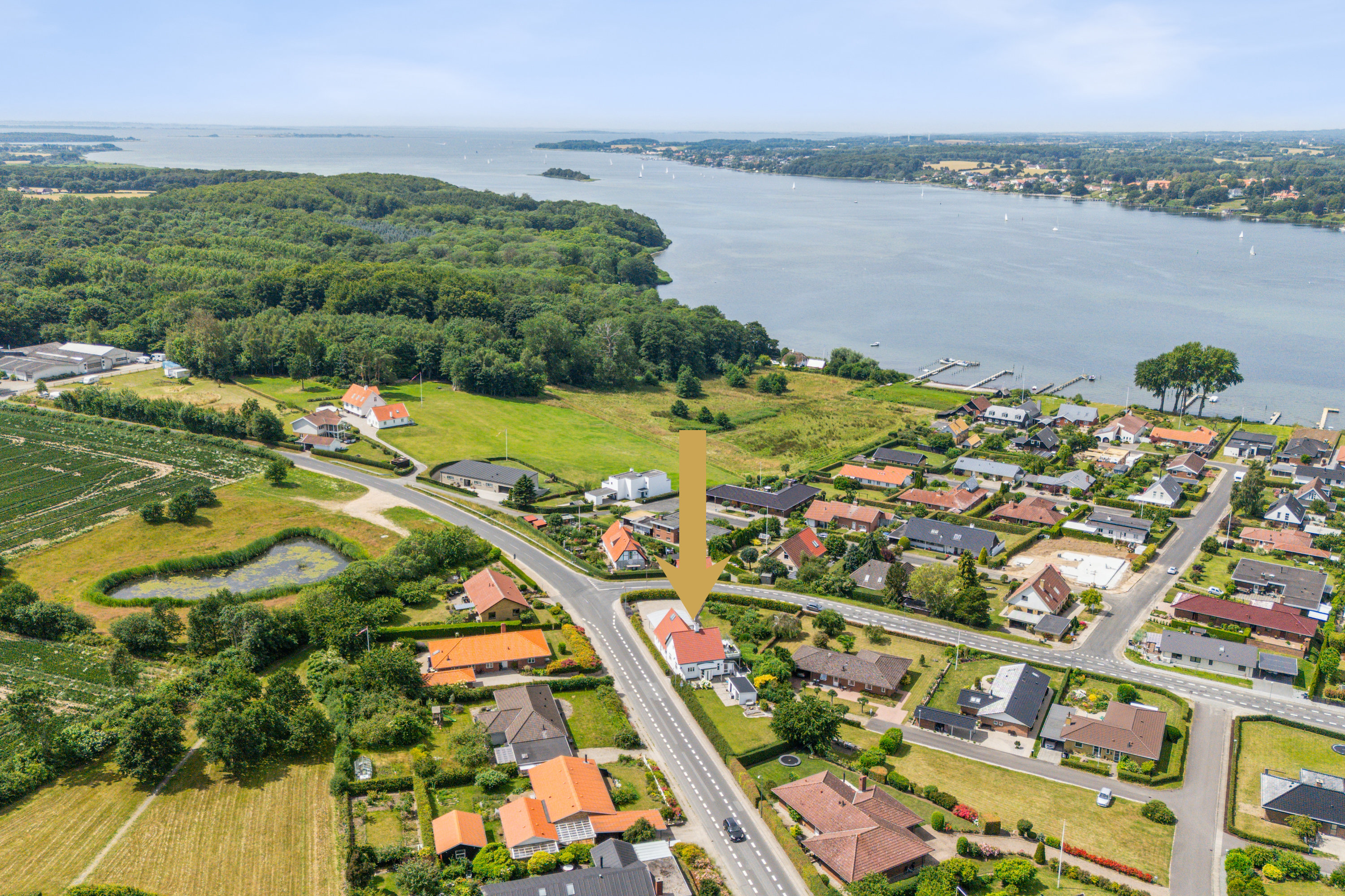 Fremhævet ejendommen billede i fuldskærmstilstand. Billede af Bjernemarksvej 36, Tåsinge, 5700 Svendborg