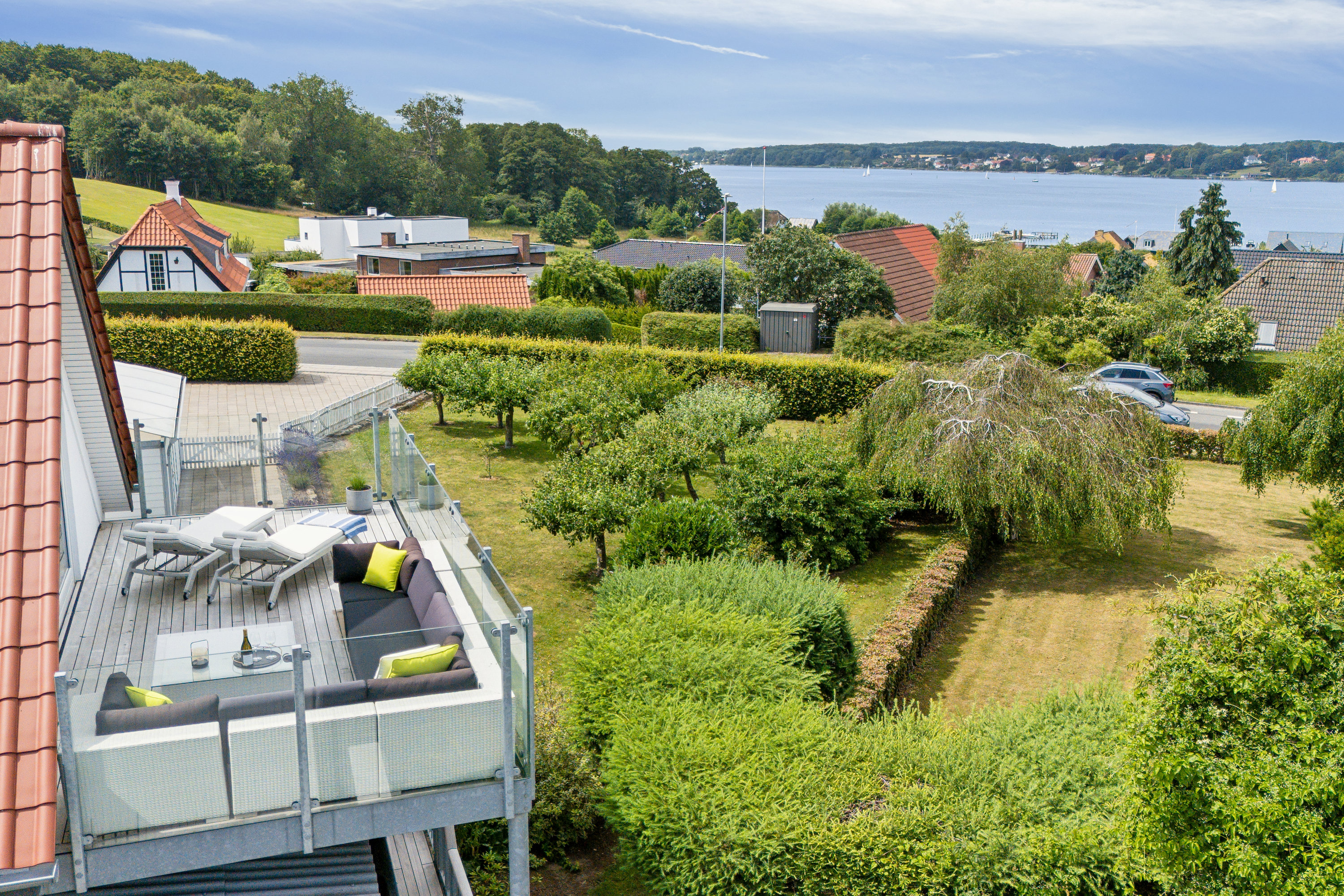 Fremhævet altan billede i fuldskærmstilstand. Billede af Bjernemarksvej 36, Tåsinge, 5700 Svendborg