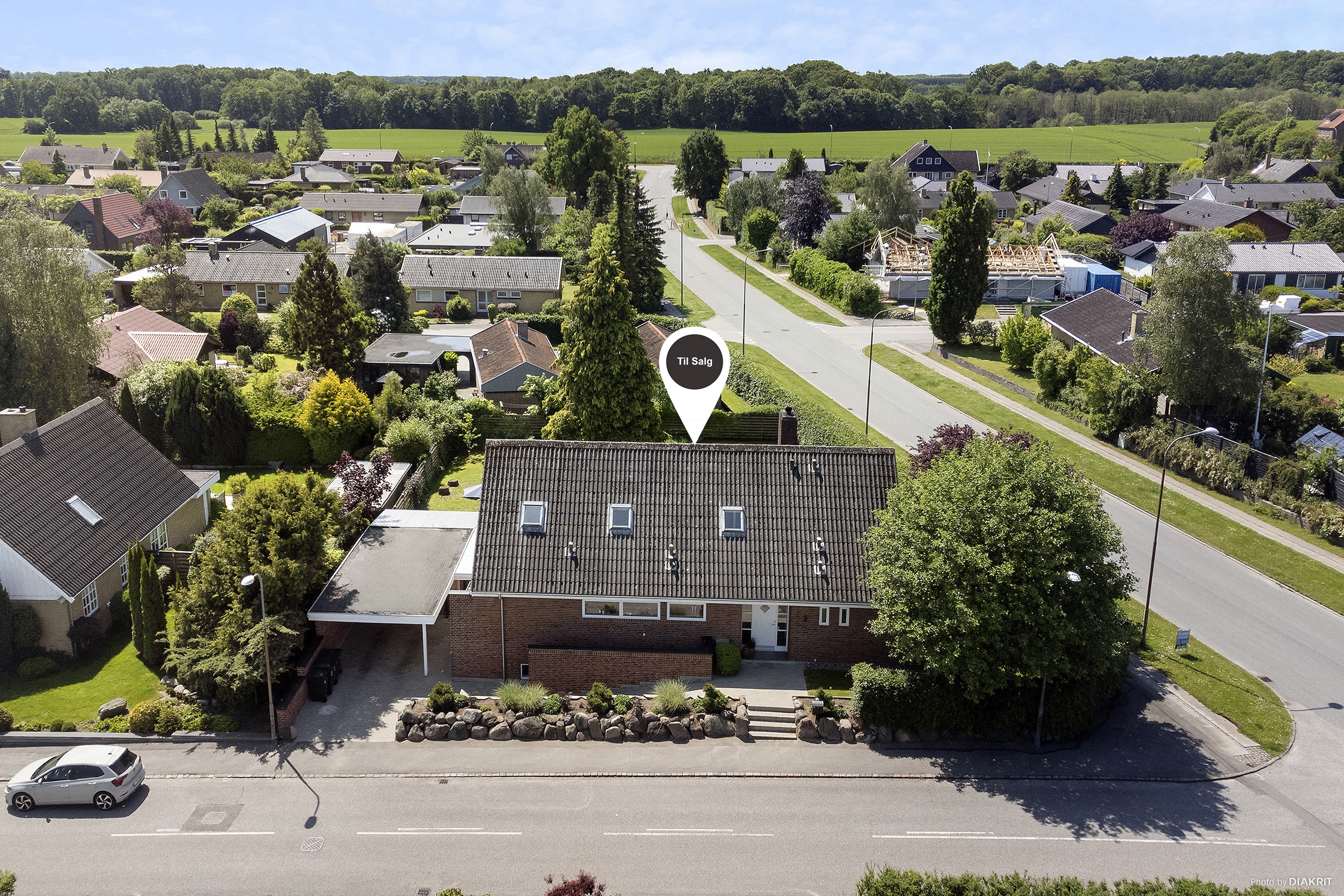 Miniaturebillede 2: område. Billede af Dybvadvej 2, 4600 Køge