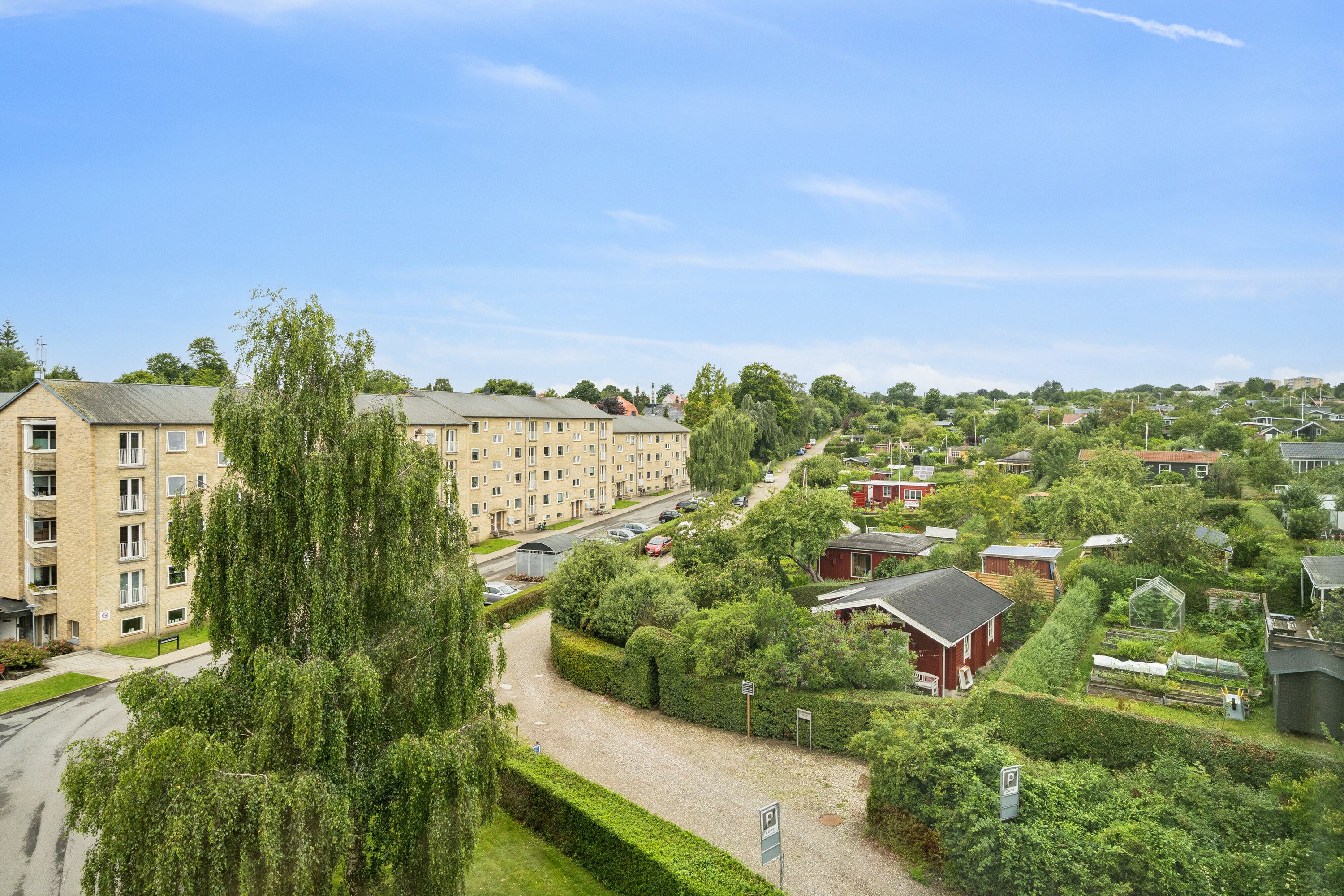 Fremhævet udsigt stue billede i fuldskærmstilstand. Billede af Silkeborgvej 196, 3. th., 8000 Aarhus C