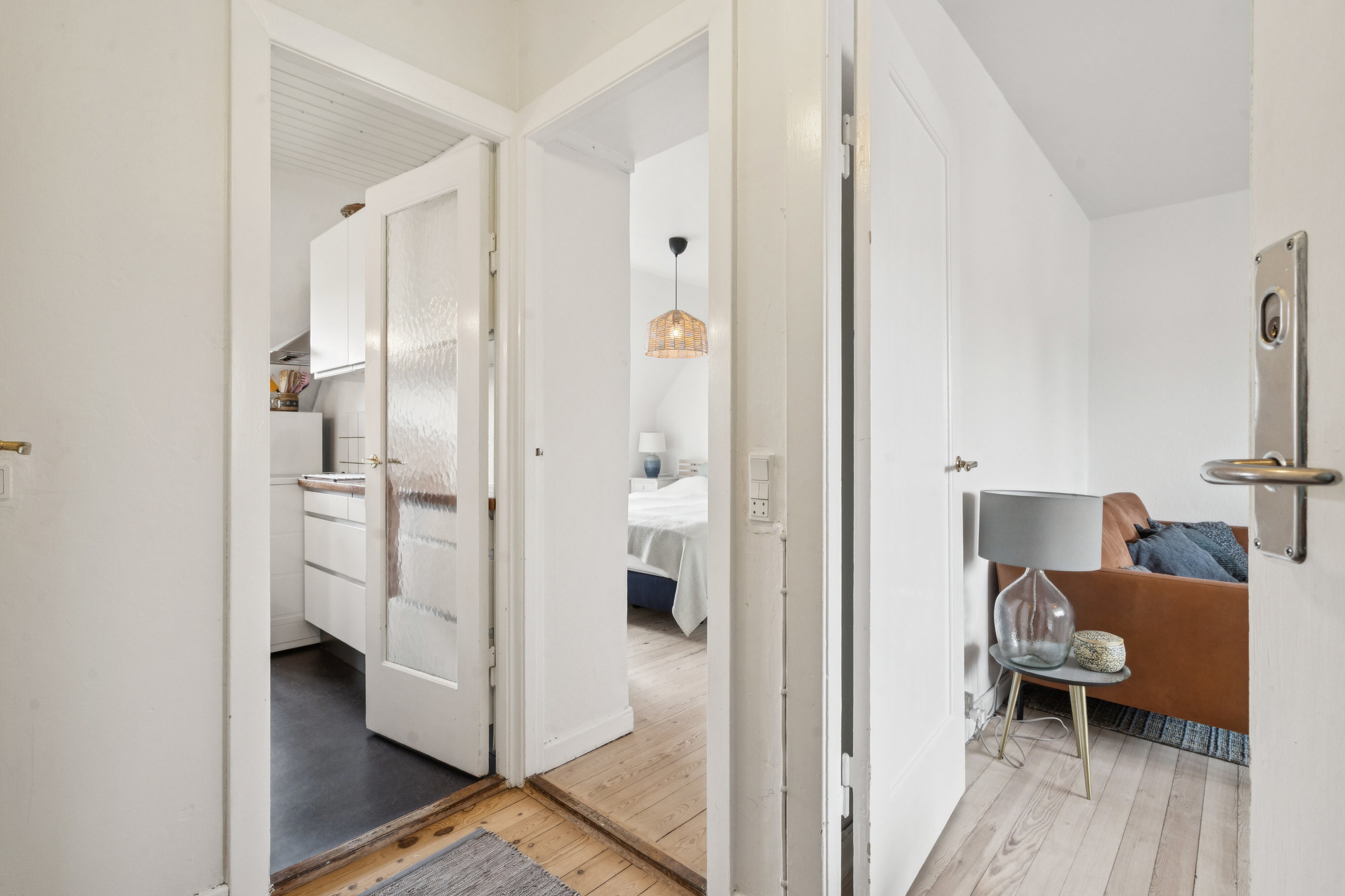 Fremhævet entré billede i fuldskærmstilstand. Billede af Silkeborgvej 196, 3. th., 8000 Aarhus C