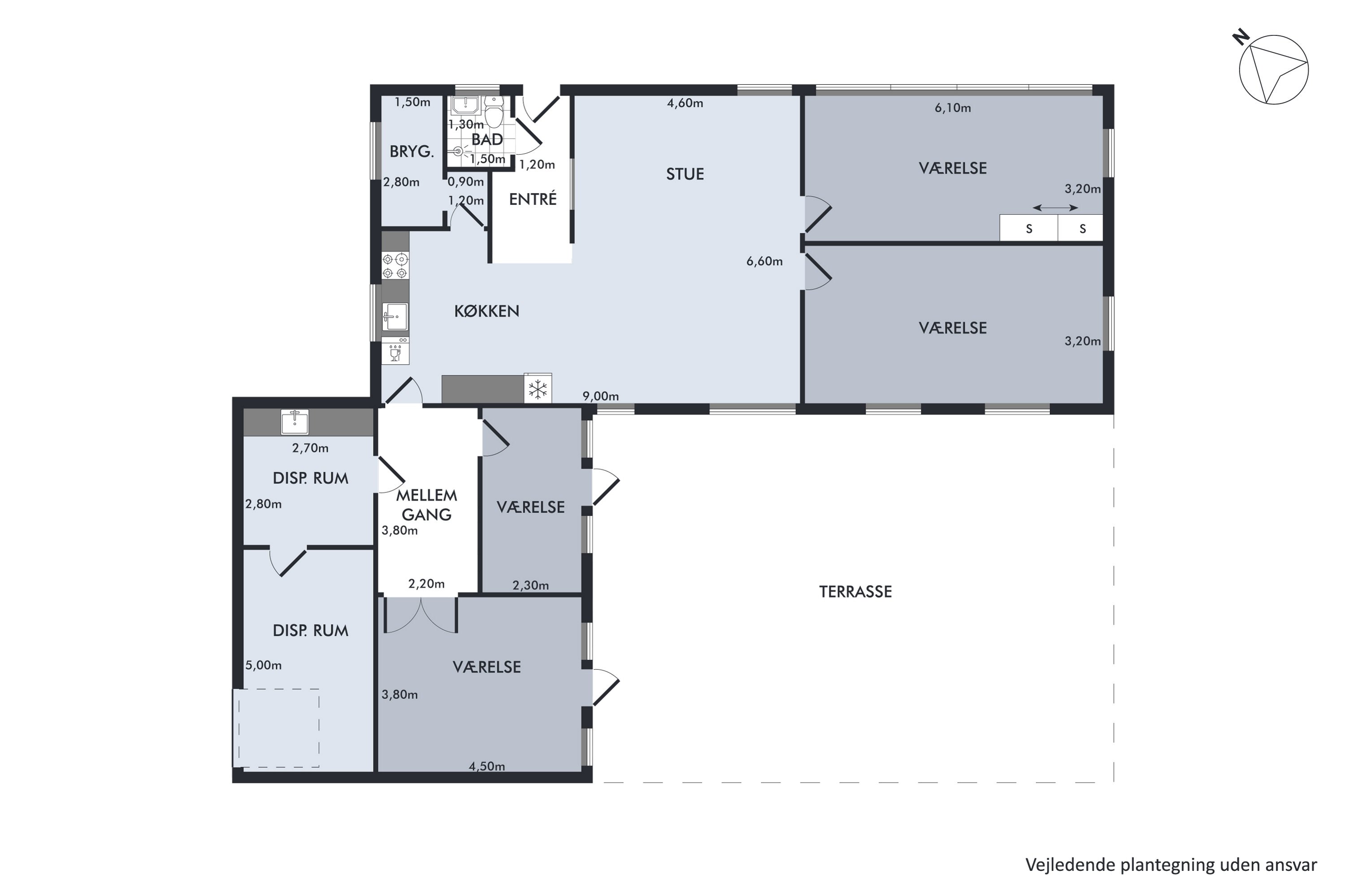 Plantegninger billede af Helenevej 2, 4270 Høng