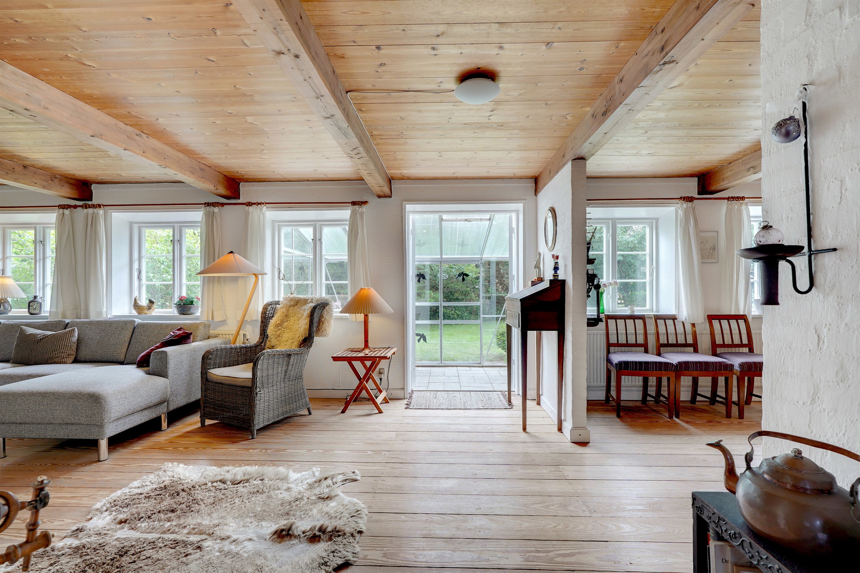 Fremhævet stue billede i fuldskærmstilstand. Billede af Digevej 13, Sønderho, 6720 Fanø