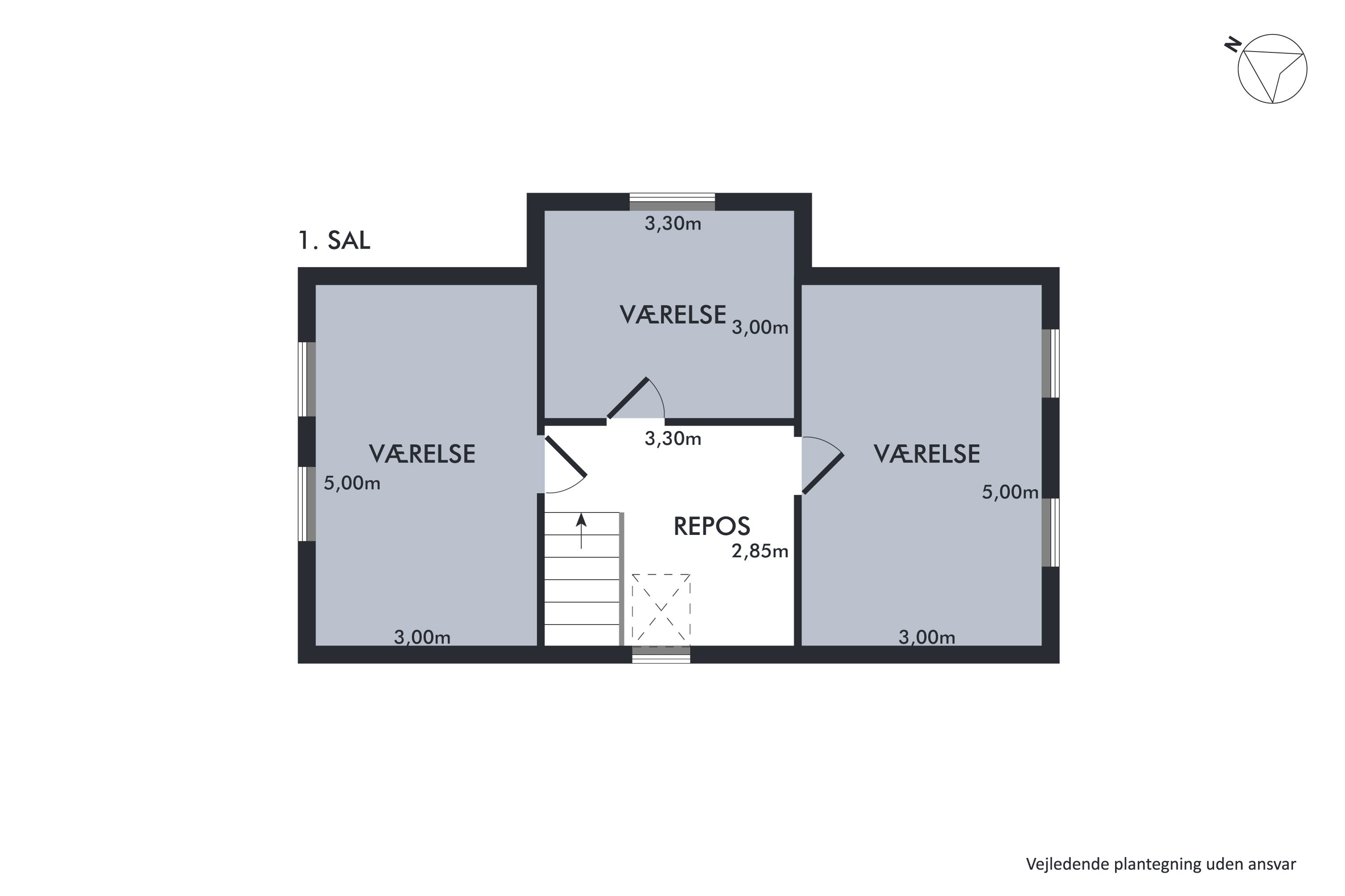 Plantegninger billede af Grønhøjvej 49, Hatting, 8700 Horsens