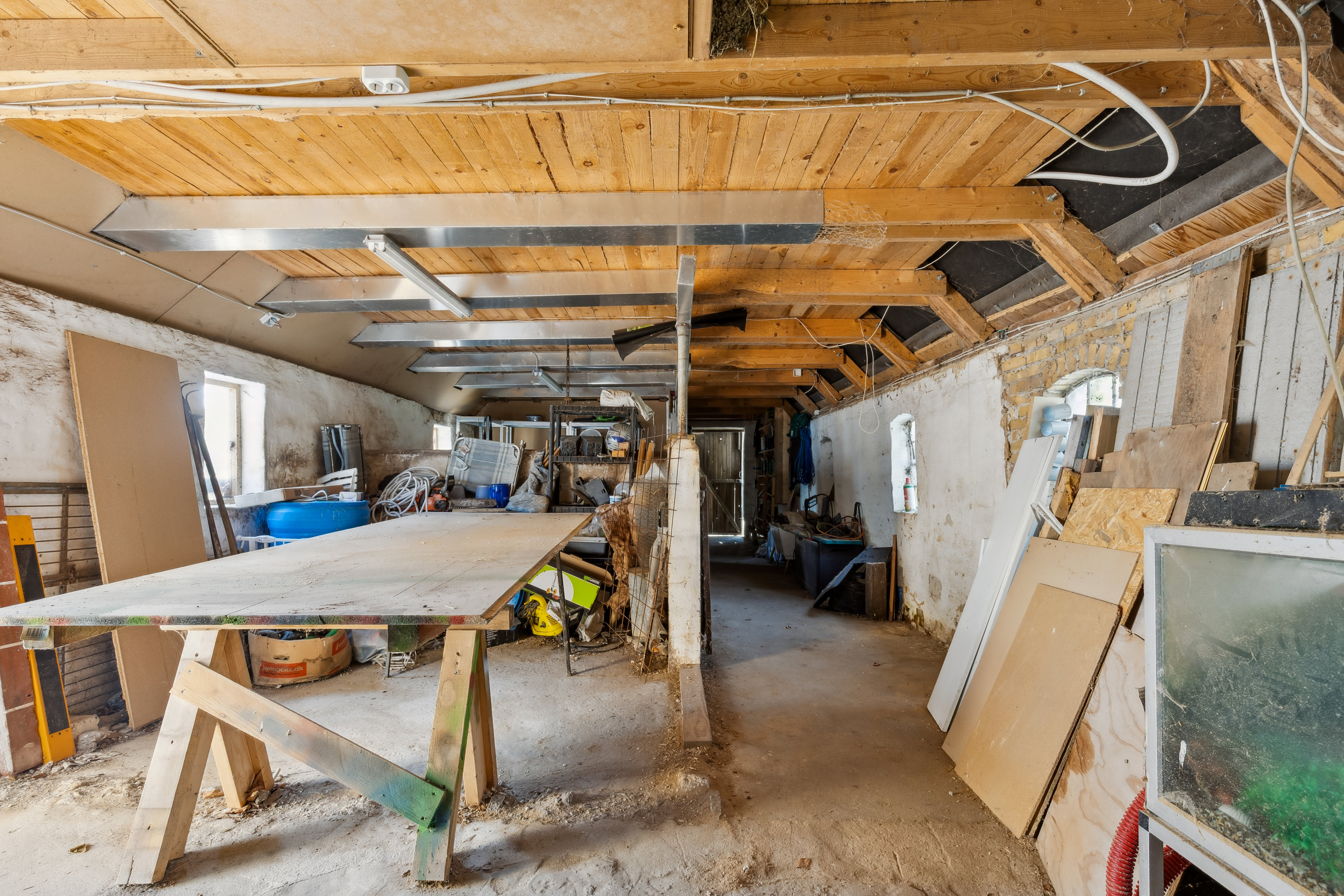 Fremhævet garage billede i fuldskærmstilstand. Billede af Grønhøjvej 49, Hatting, 8700 Horsens