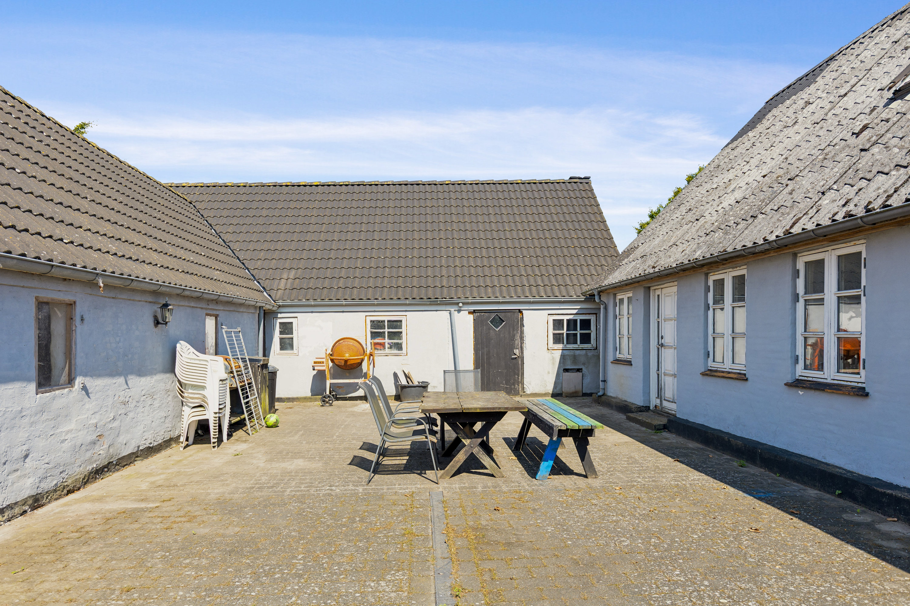 Fremhævet terrasse billede i fuldskærmstilstand. Billede af Grønhøjvej 49, Hatting, 8700 Horsens