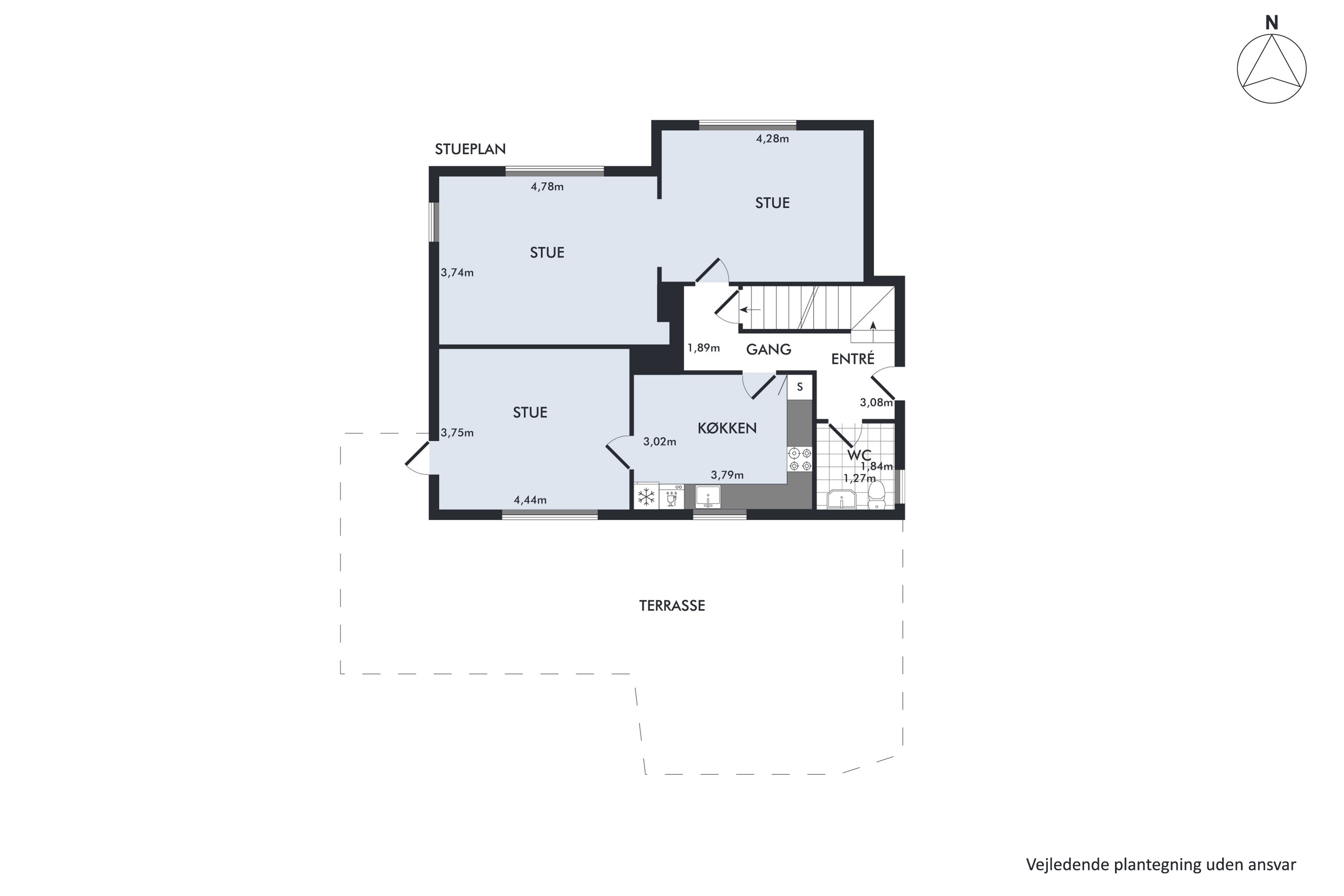Plantegninger billede af Nyborgvej 5, 5772 Kværndrup
