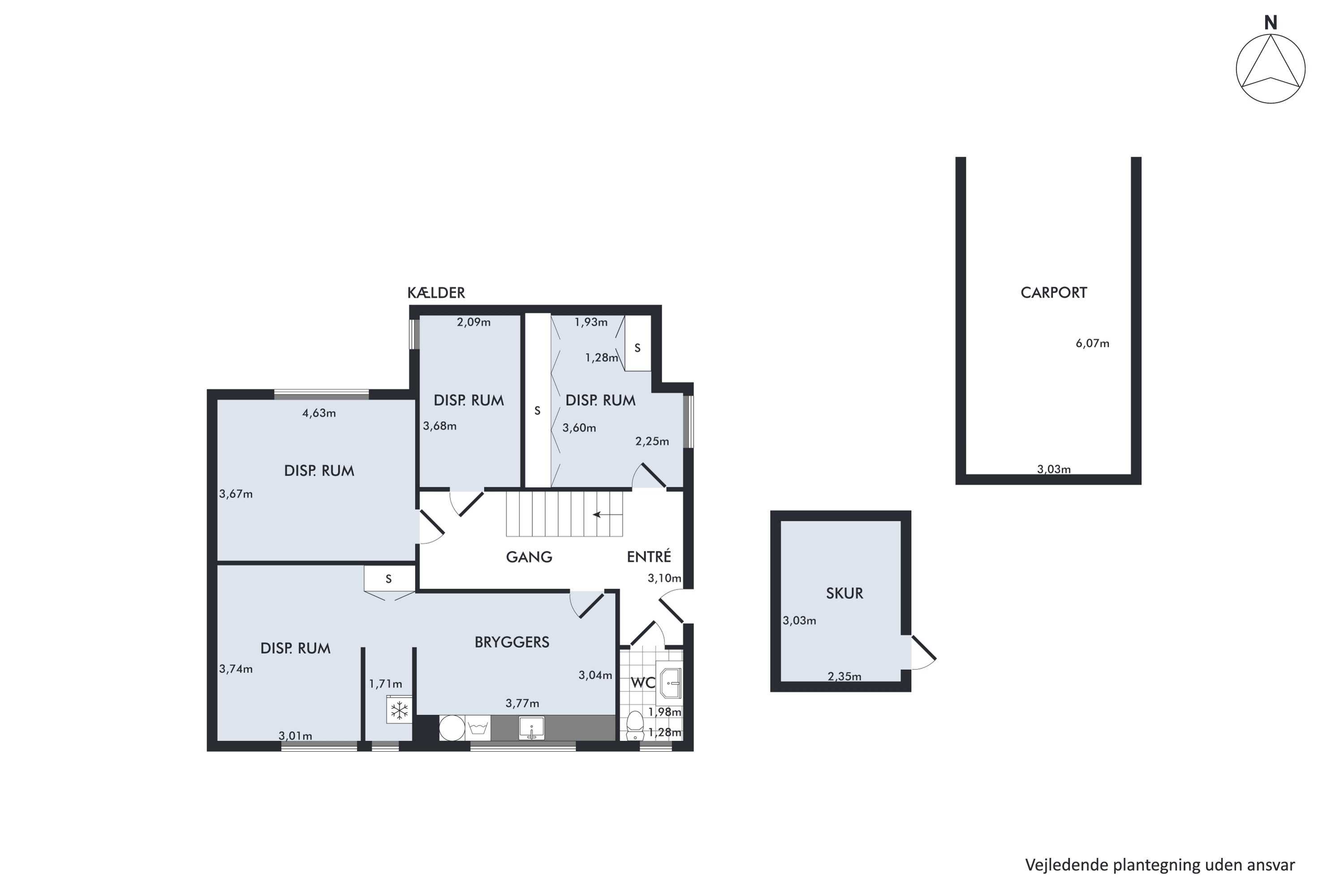 Plantegninger billede af Nyborgvej 5, 5772 Kværndrup