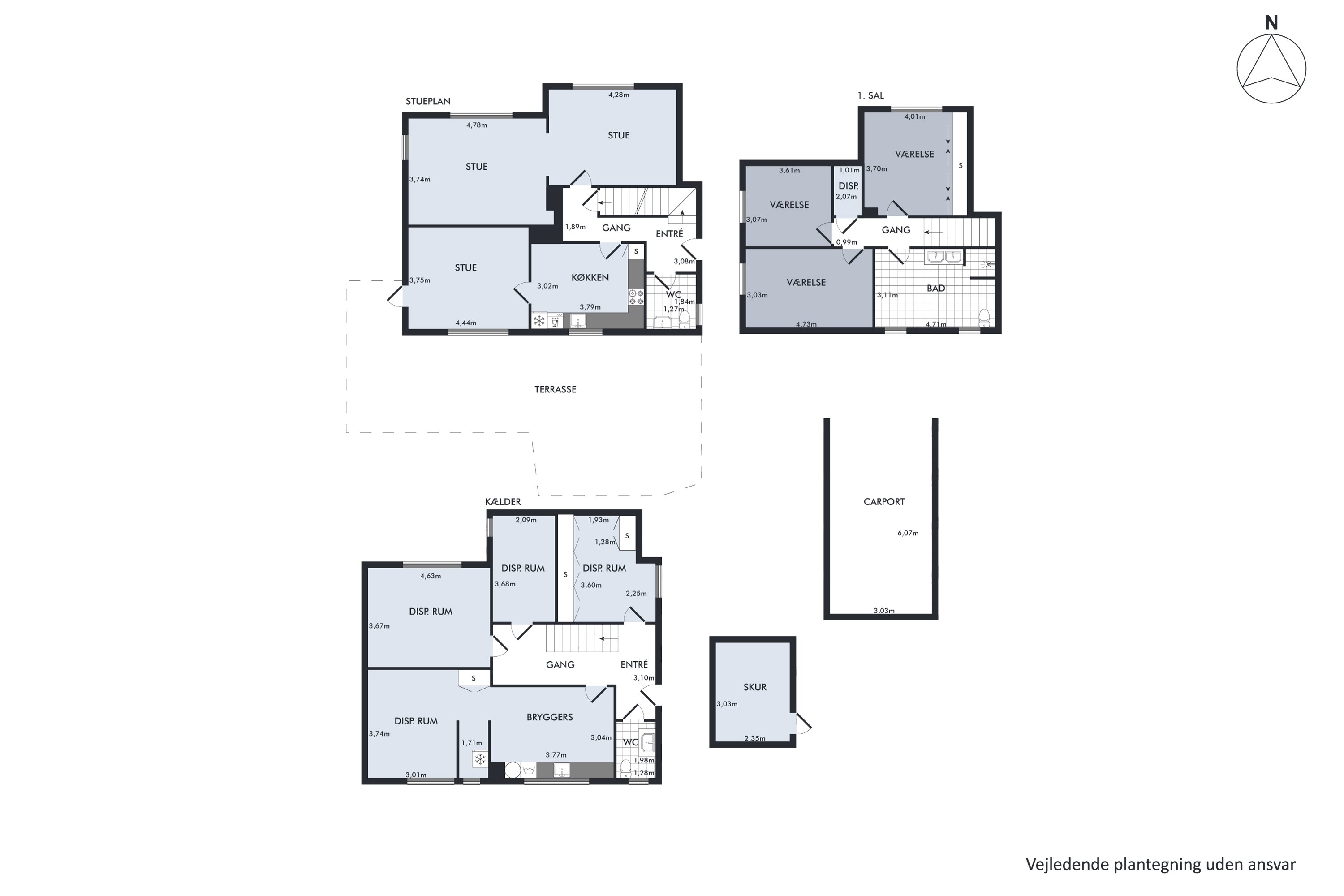 Plantegninger billede af Nyborgvej 5, 5772 Kværndrup