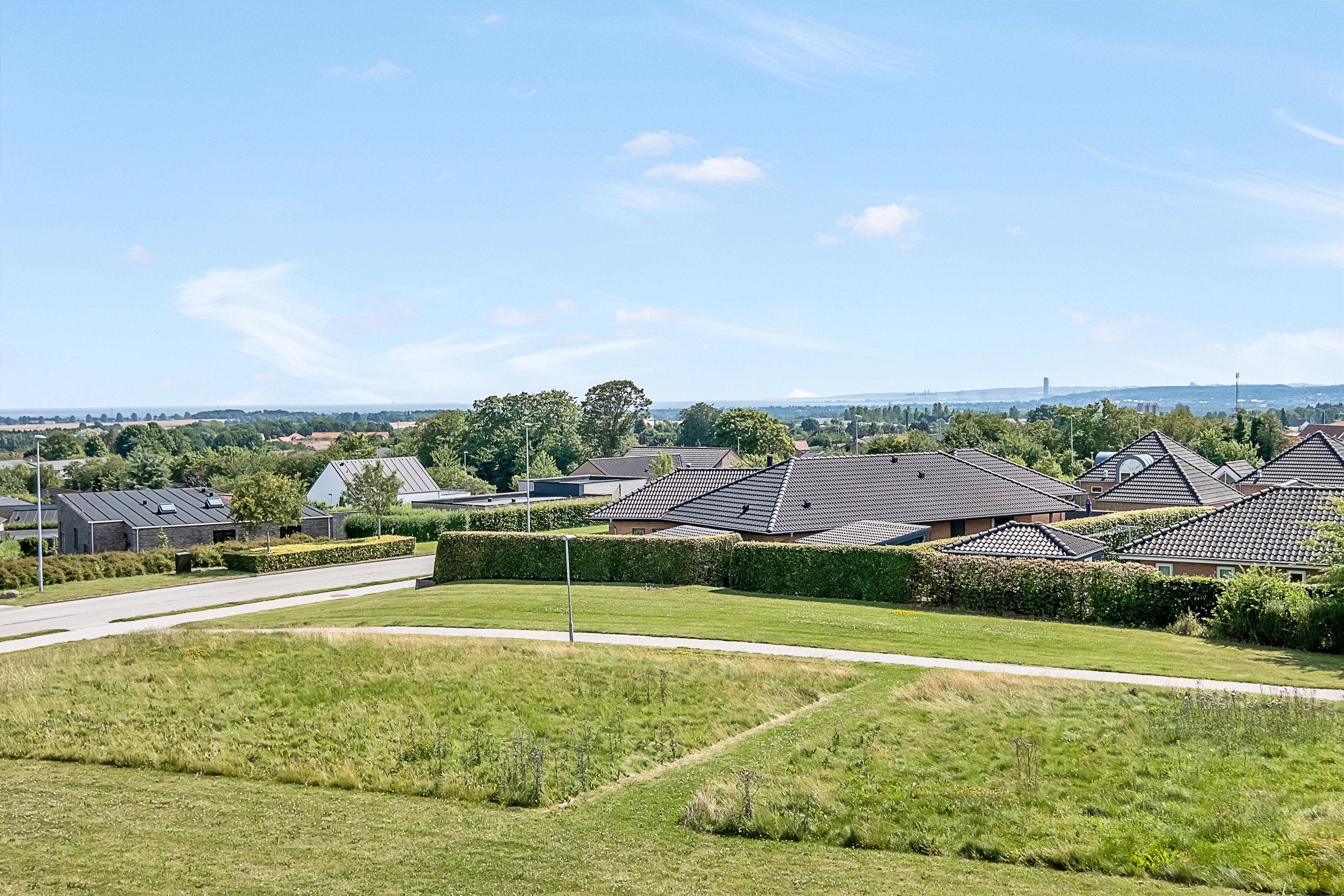 Fremhævet udsigt billede i fuldskærmstilstand. Billede af Blåbærhaven 11, 8520 Lystrup