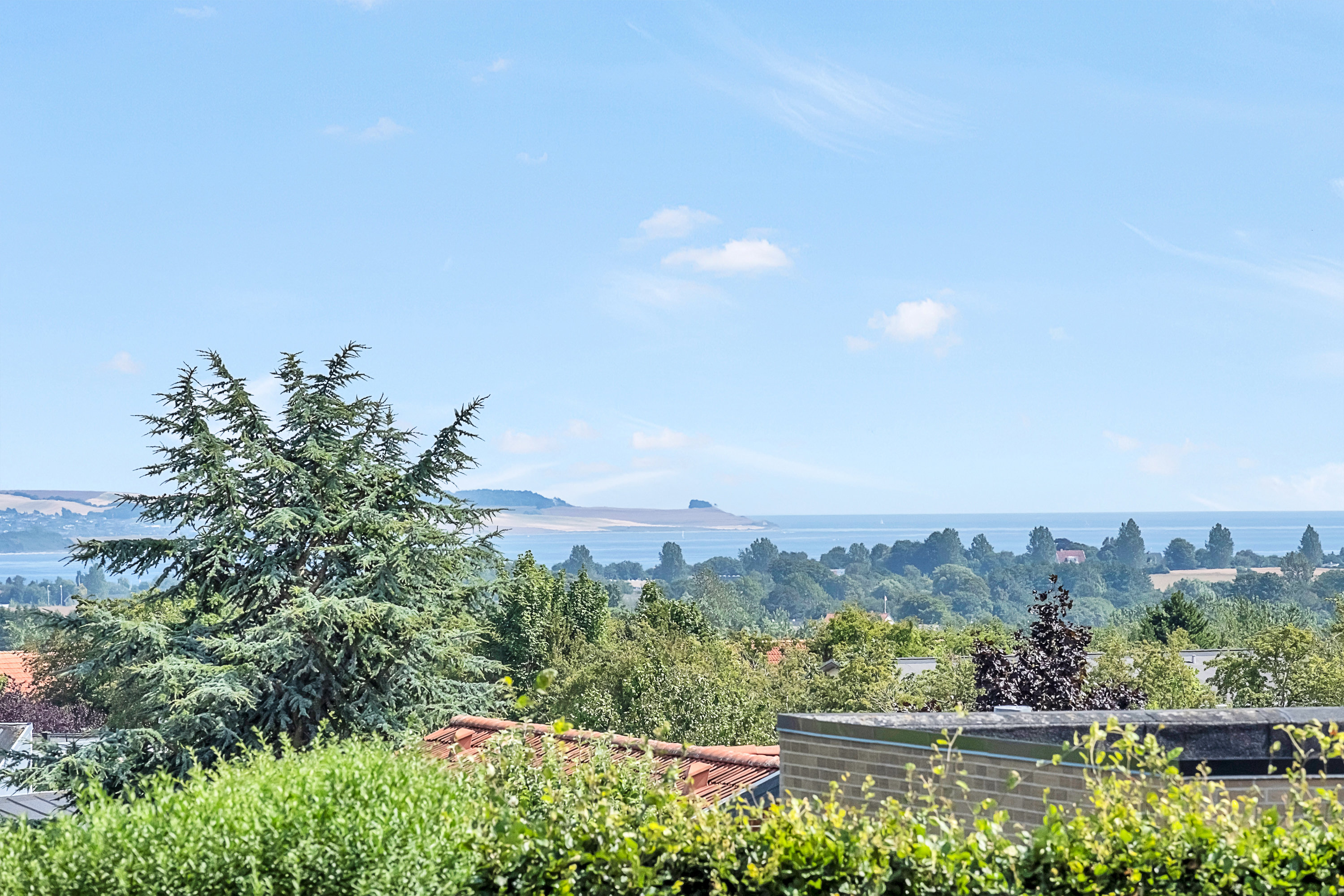 Miniaturebillede 1: udsigt. Billede af Blåbærhaven 11, 8520 Lystrup