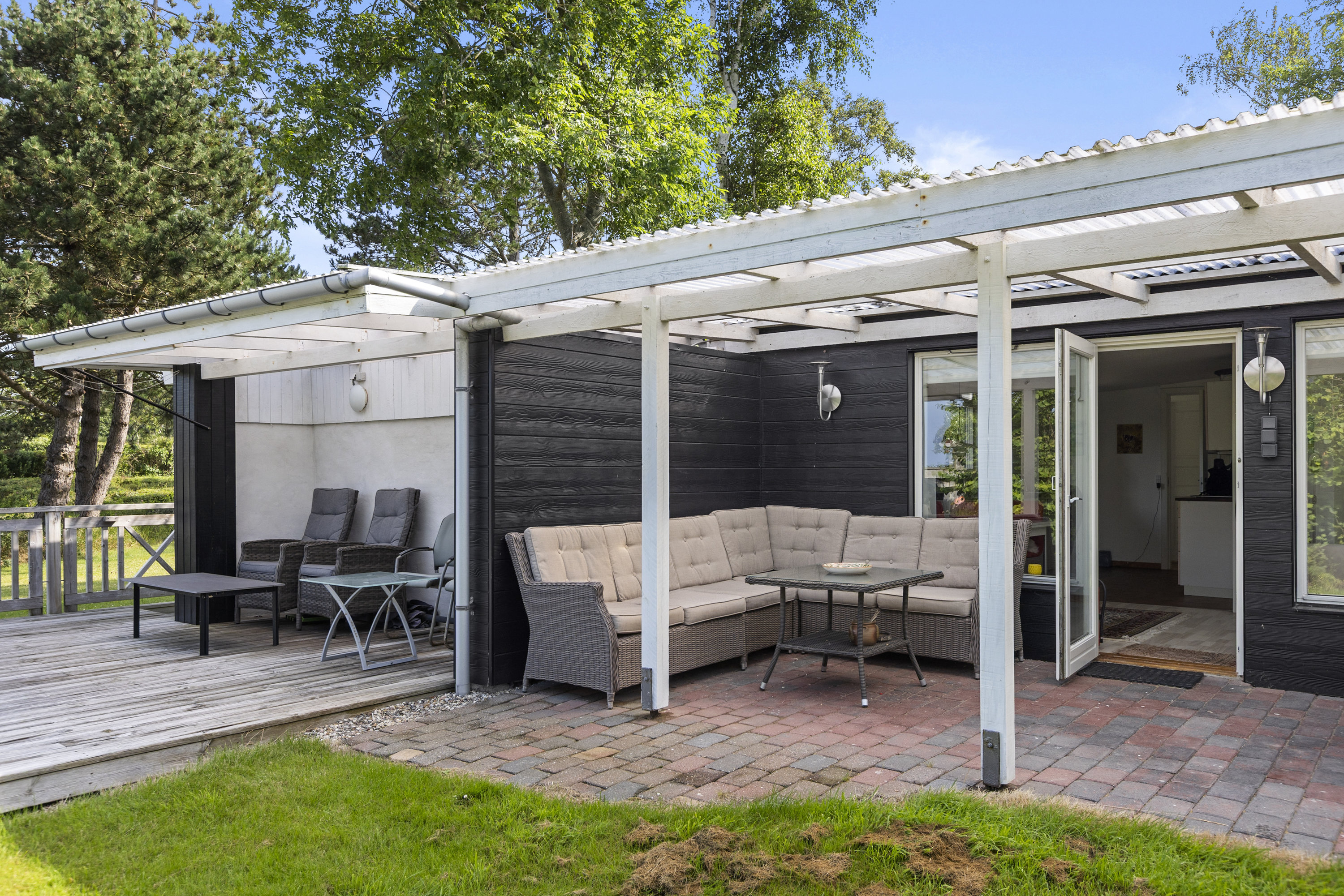 Fremhævet terrasse billede i fuldskærmstilstand. Billede af Kongsmarkvej 194, Kongsmark, 4200 Slagelse