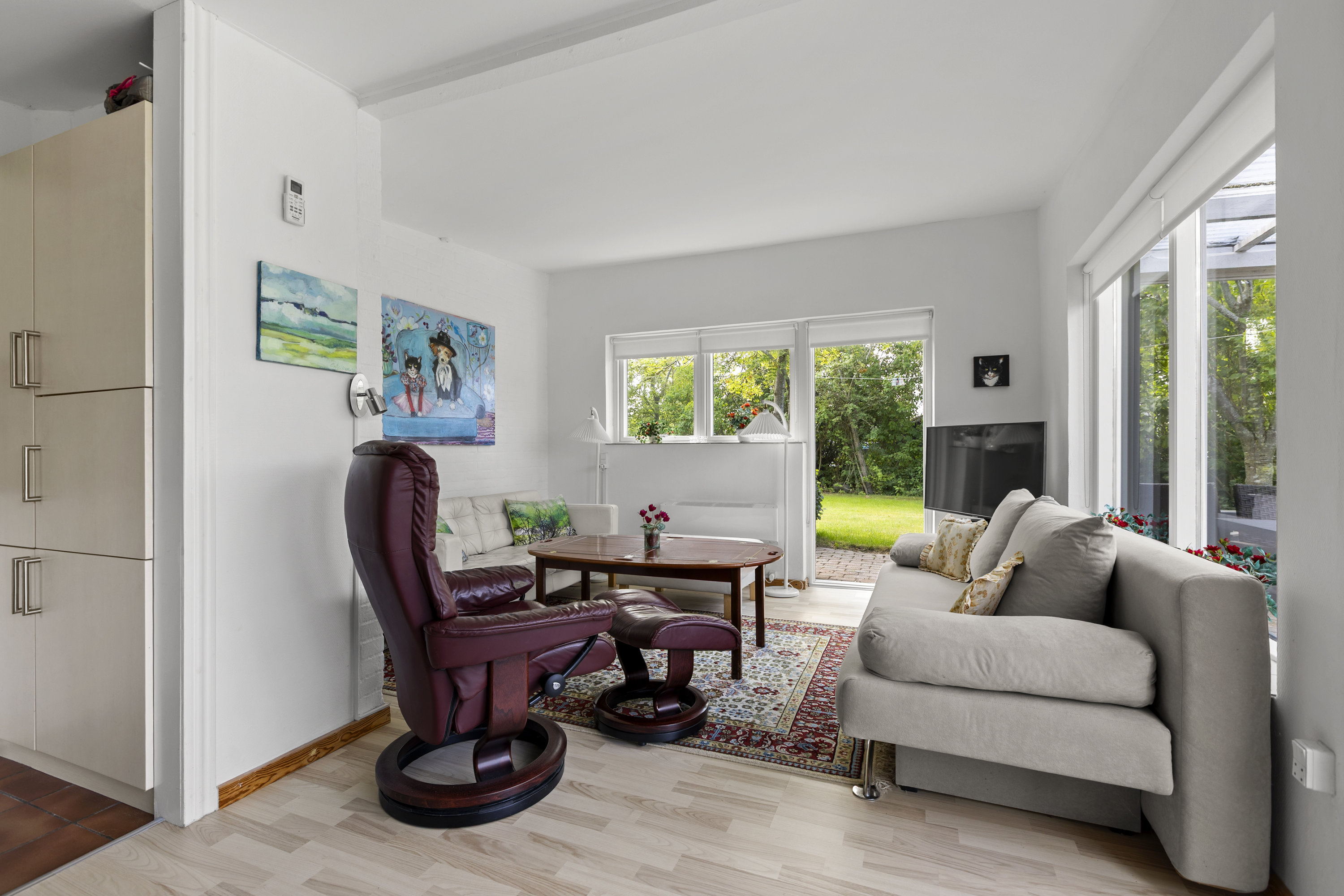 Fremhævet stue billede i fuldskærmstilstand. Billede af Kongsmarkvej 194, Kongsmark, 4200 Slagelse