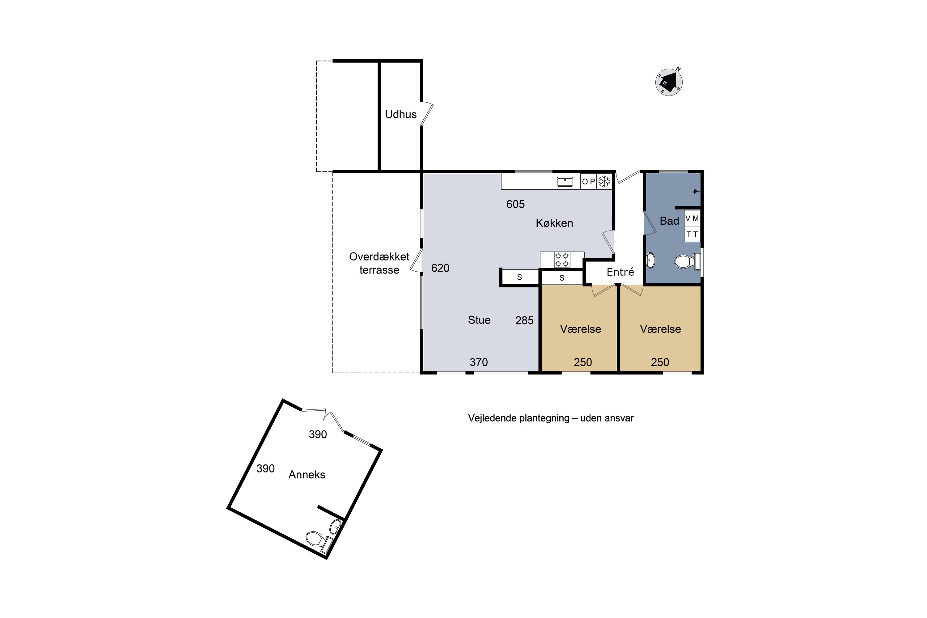 Plantegninger billede af Kongsmarkvej 194, Kongsmark, 4200 Slagelse