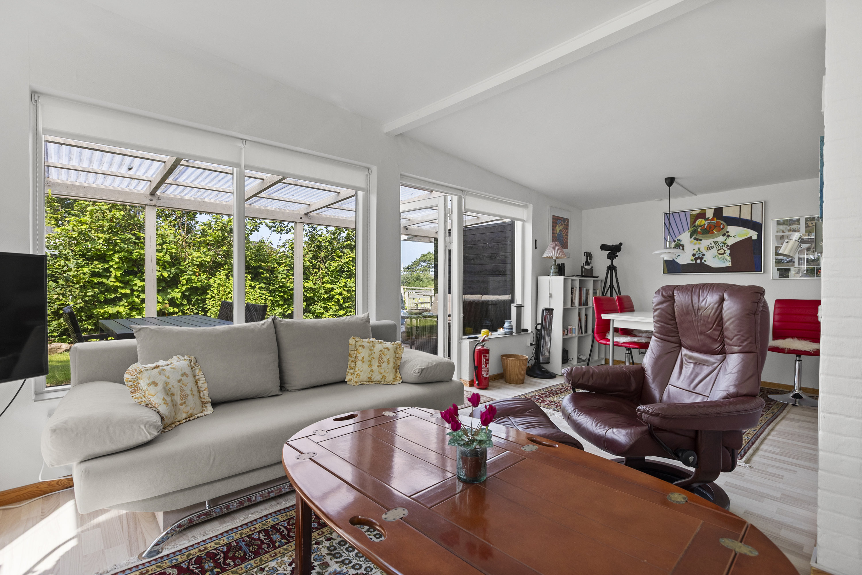 Fremhævet stue billede i fuldskærmstilstand. Billede af Kongsmarkvej 194, Kongsmark, 4200 Slagelse