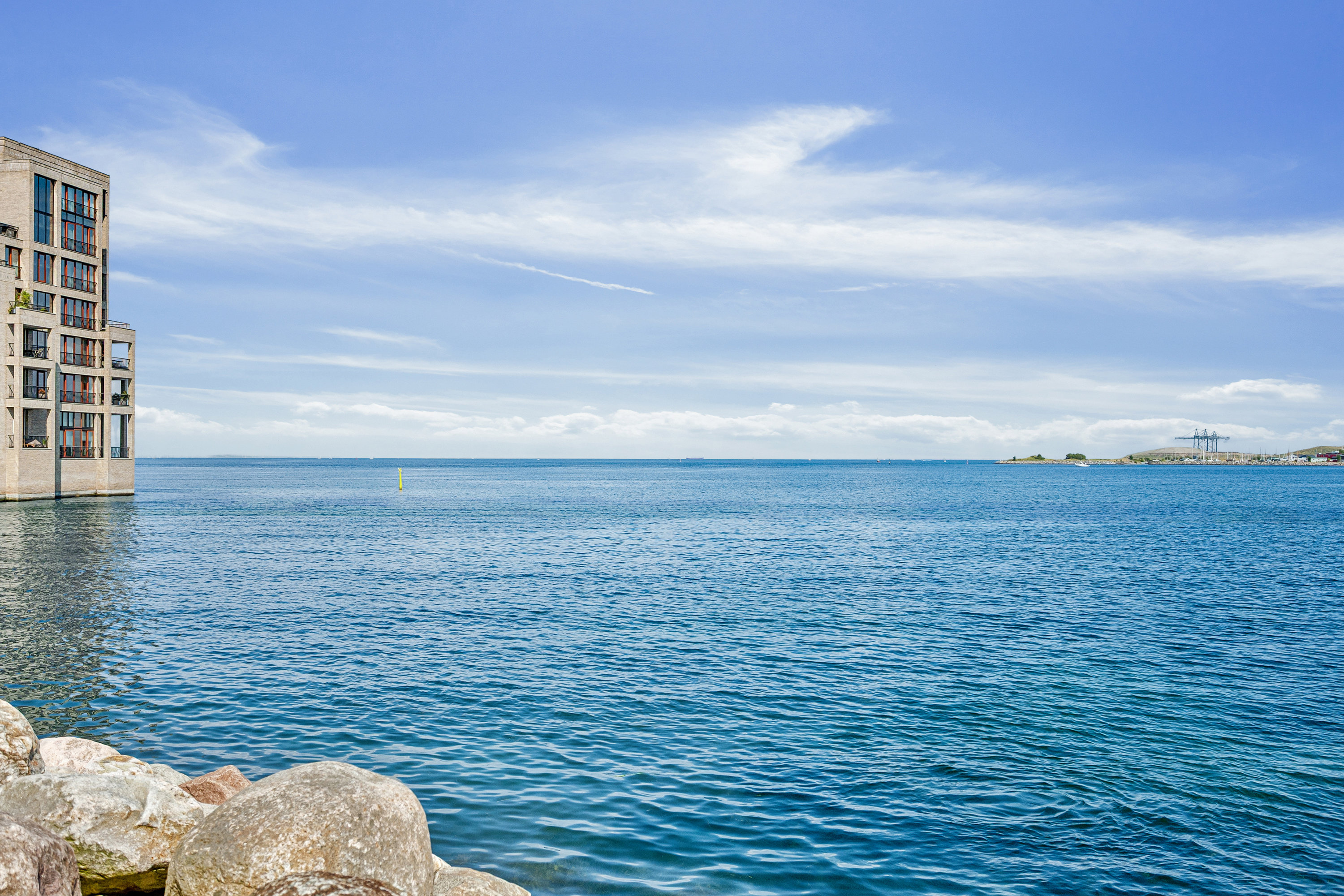 Fremhævet omgivelser billede i fuldskærmstilstand. Billede af Tuborg Havnepark 20, 4. th., 2900 Hellerup