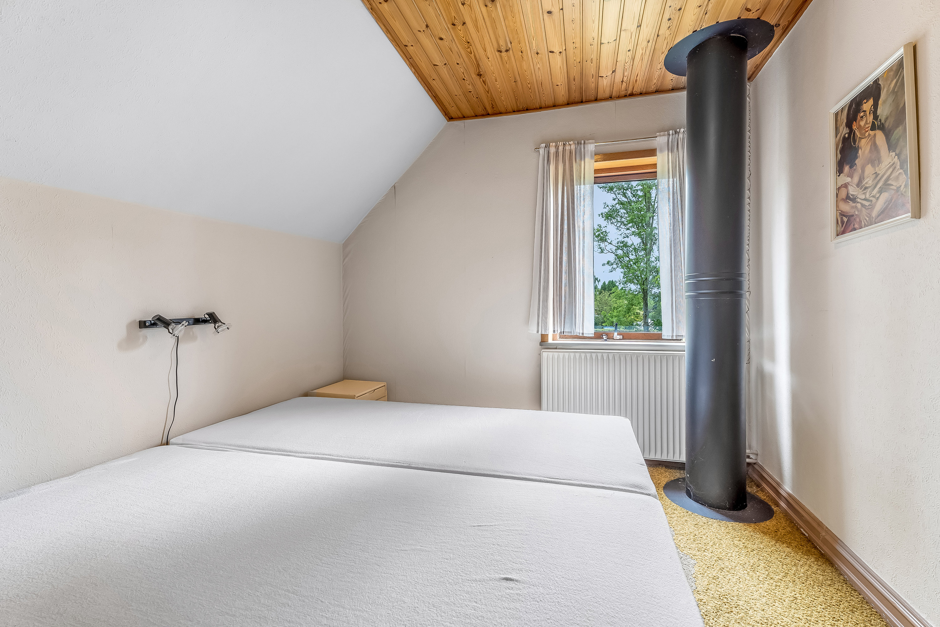 Fremhævet soveværelse billede i fuldskærmstilstand. Billede af Kragenæsvej 73, 4943 Torrig L