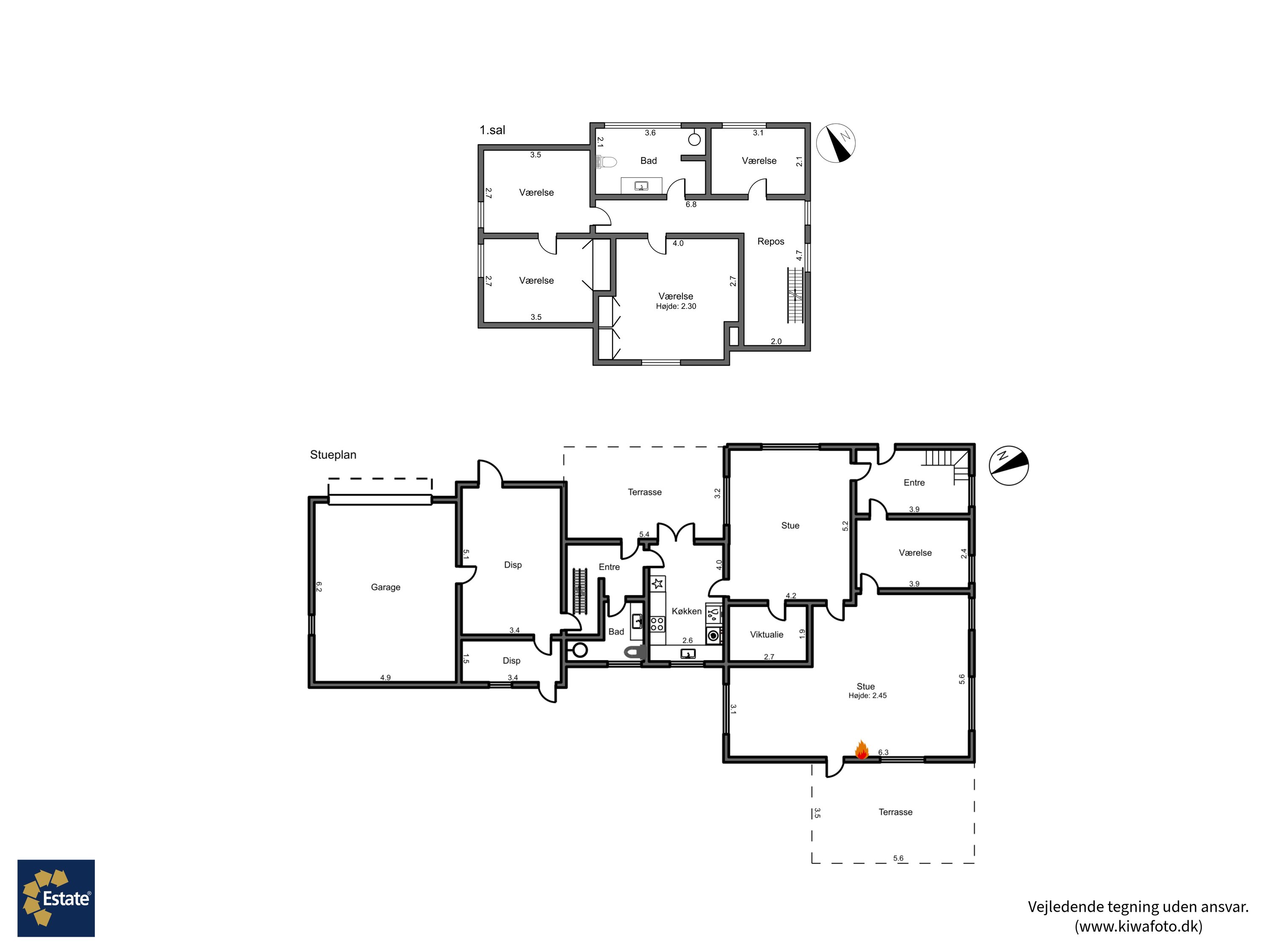 Plantegninger billede af Kragenæsvej 73, 4943 Torrig L