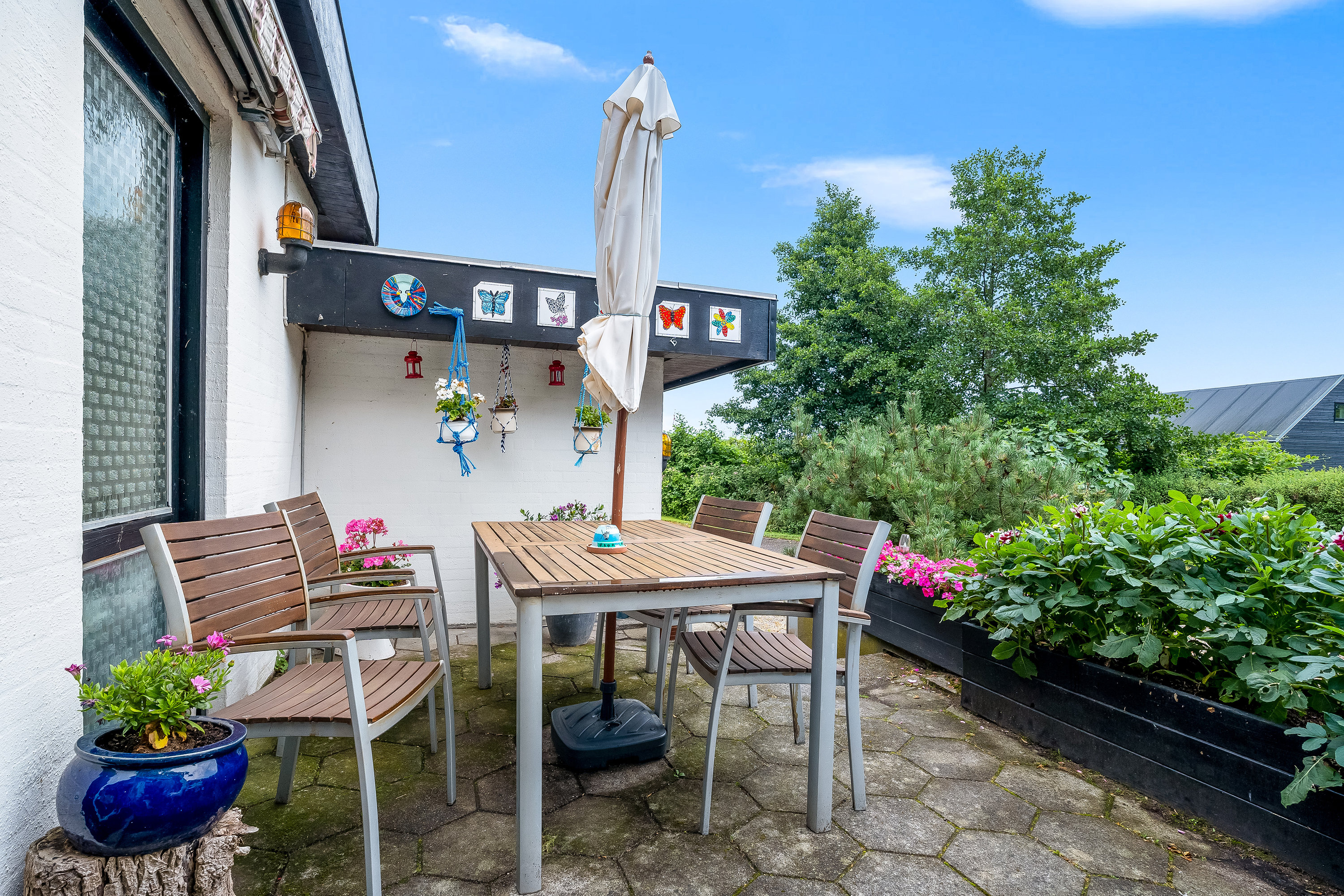 Fremhævet terrasse billede i fuldskærmstilstand. Billede af Kragenæsvej 73, 4943 Torrig L