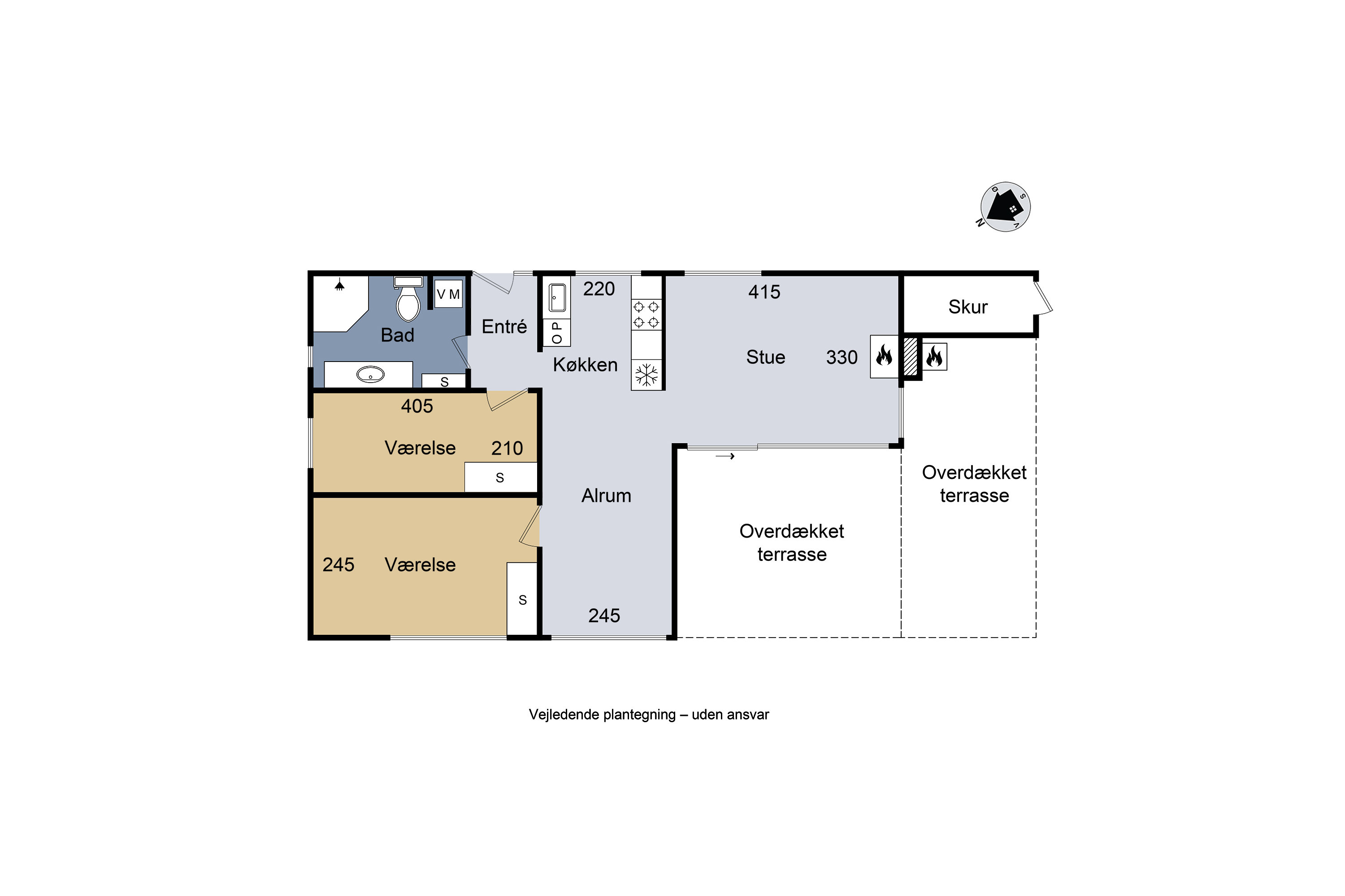 Plantegninger billede af Kukkerranden 5, 4220 Korsør