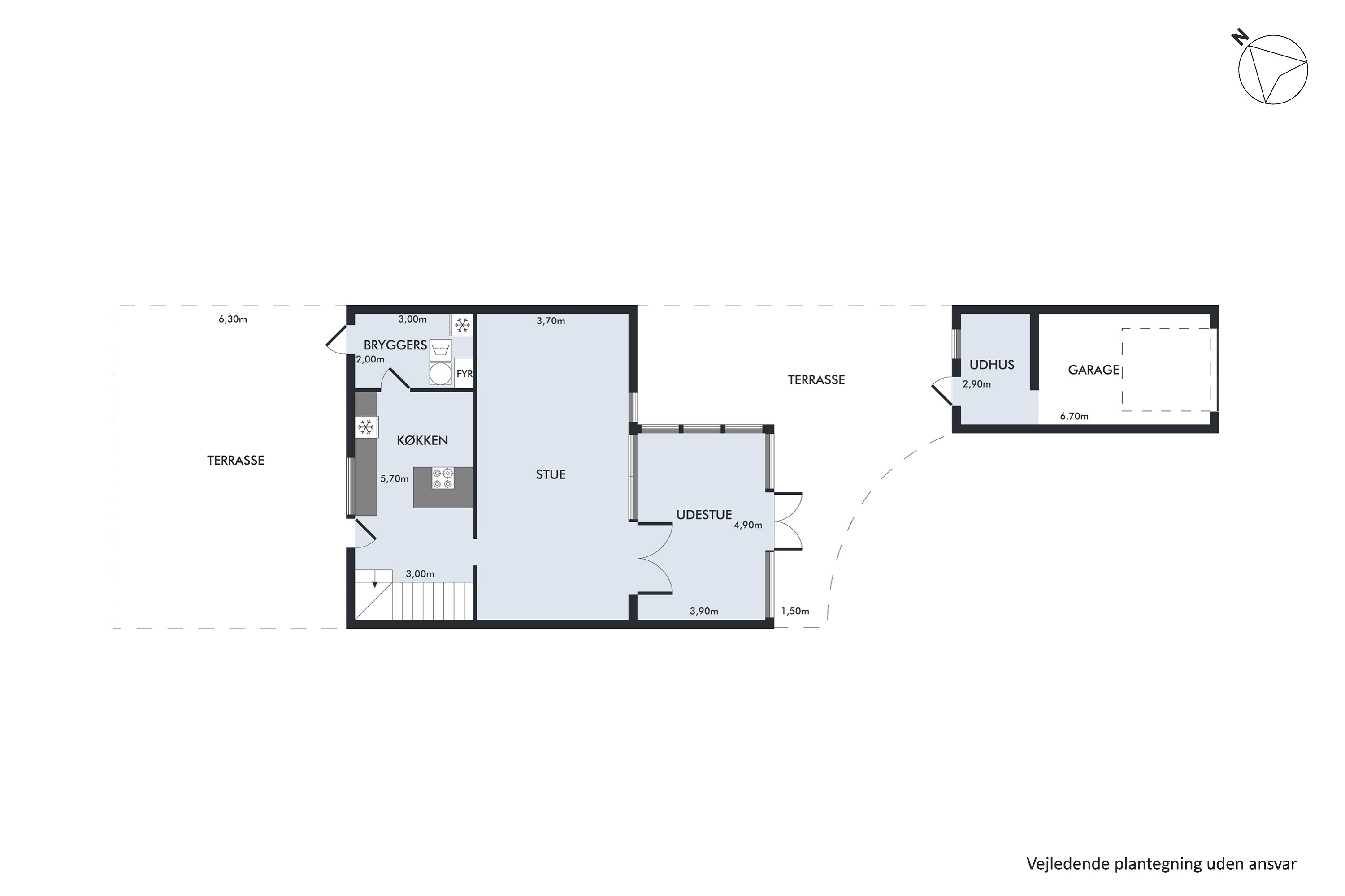 Plantegninger billede af Højstens Boulevard 7, 2605 Brøndby