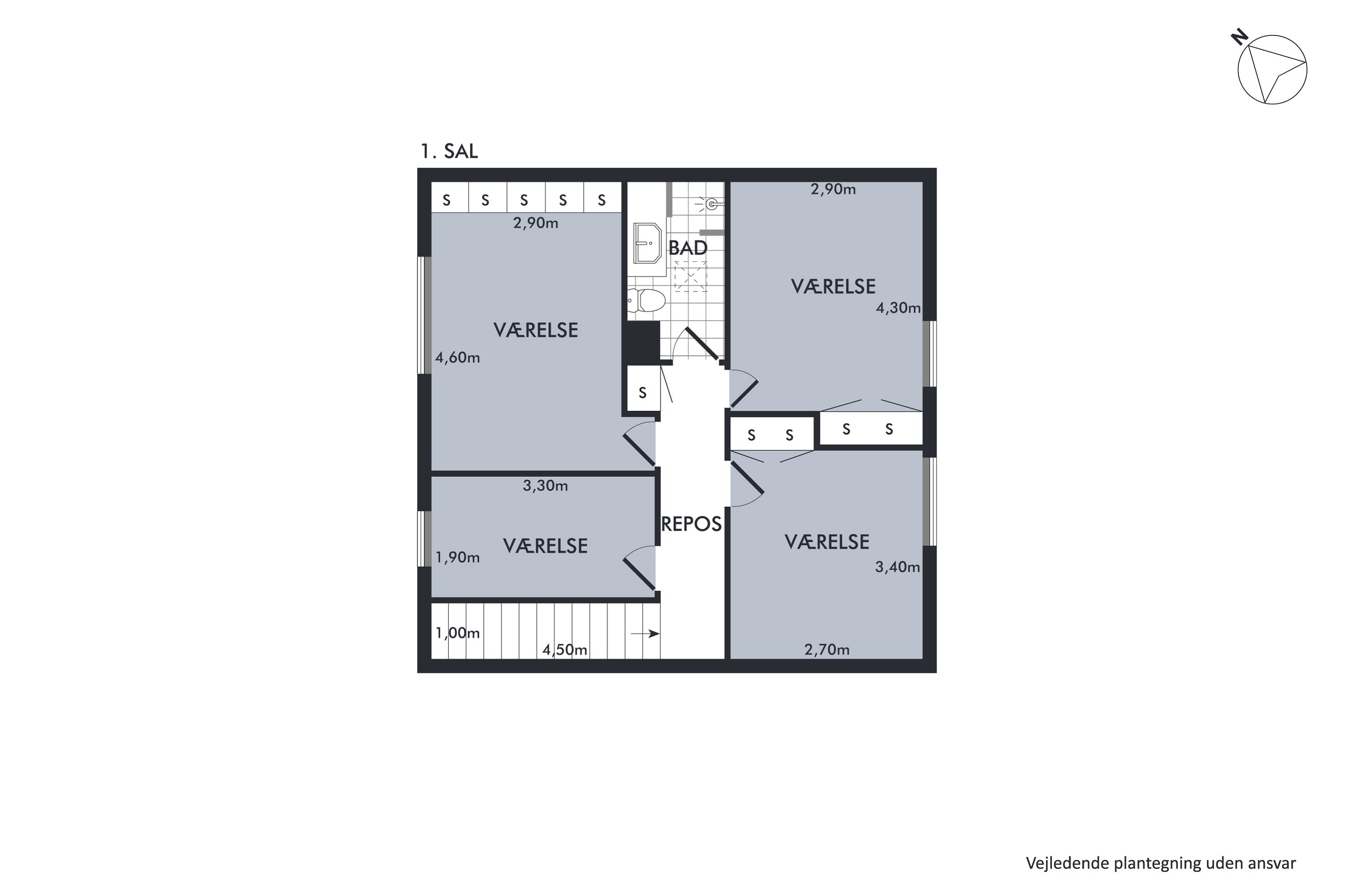 Plantegninger billede af Højstens Boulevard 7, 2605 Brøndby