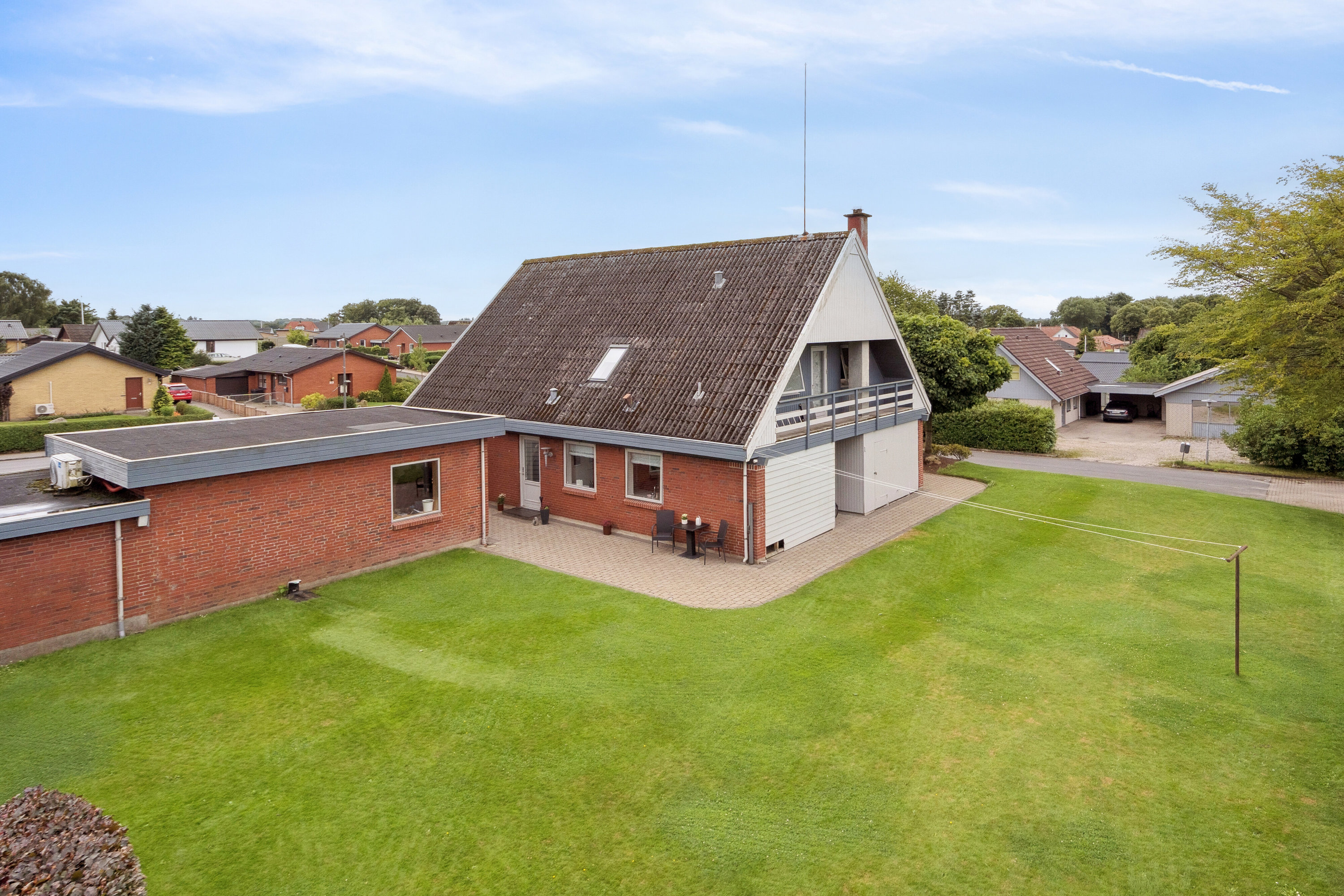 Villa: Udendørs på Aftensang 14, 6040 Egtved