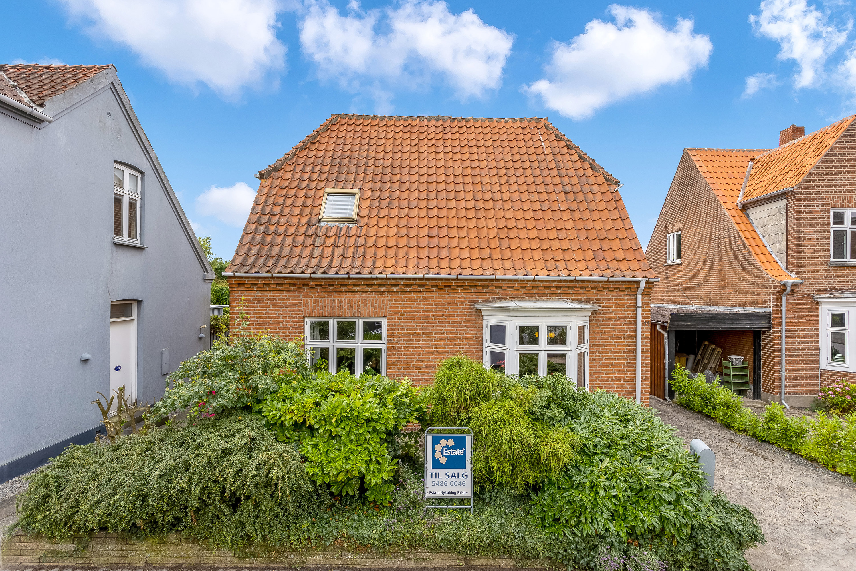 Villa: Mastefoto på Aavej 11, 4800 Nykøbing F